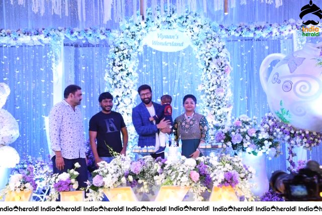 Gopichand Younger Son Viyaan 1st Birthday Celebrations