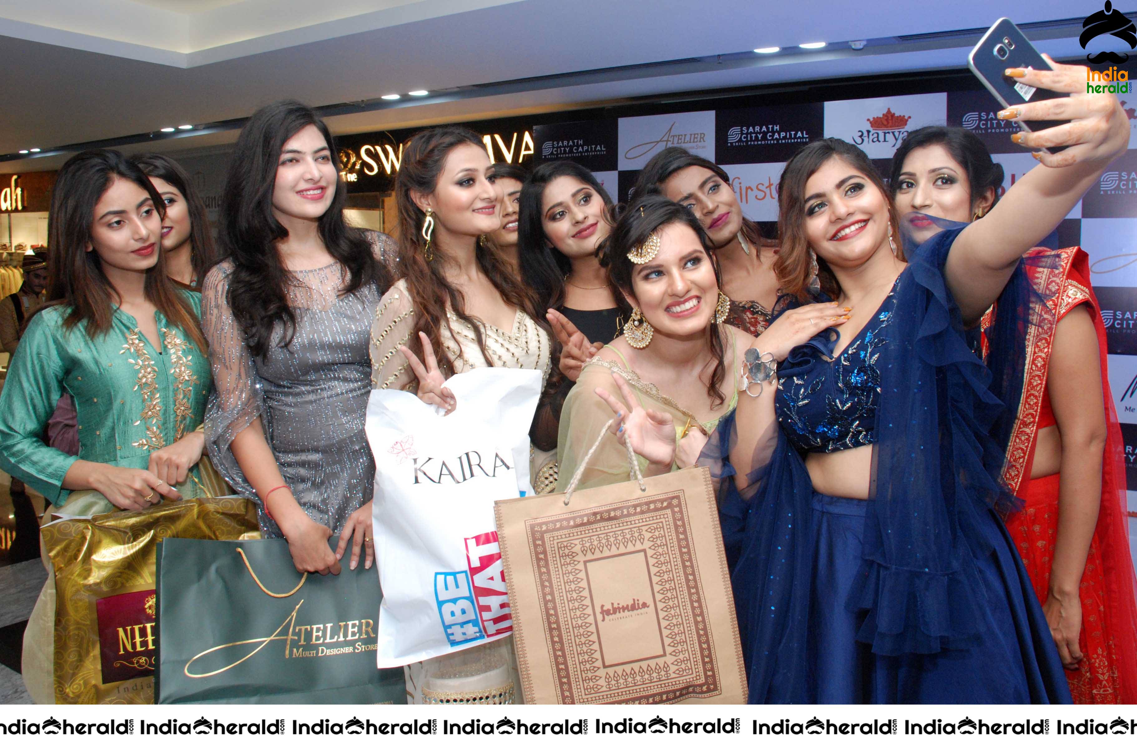 Grand Fashion Show at Sarath City Capital Mall at Kondapur Set 1