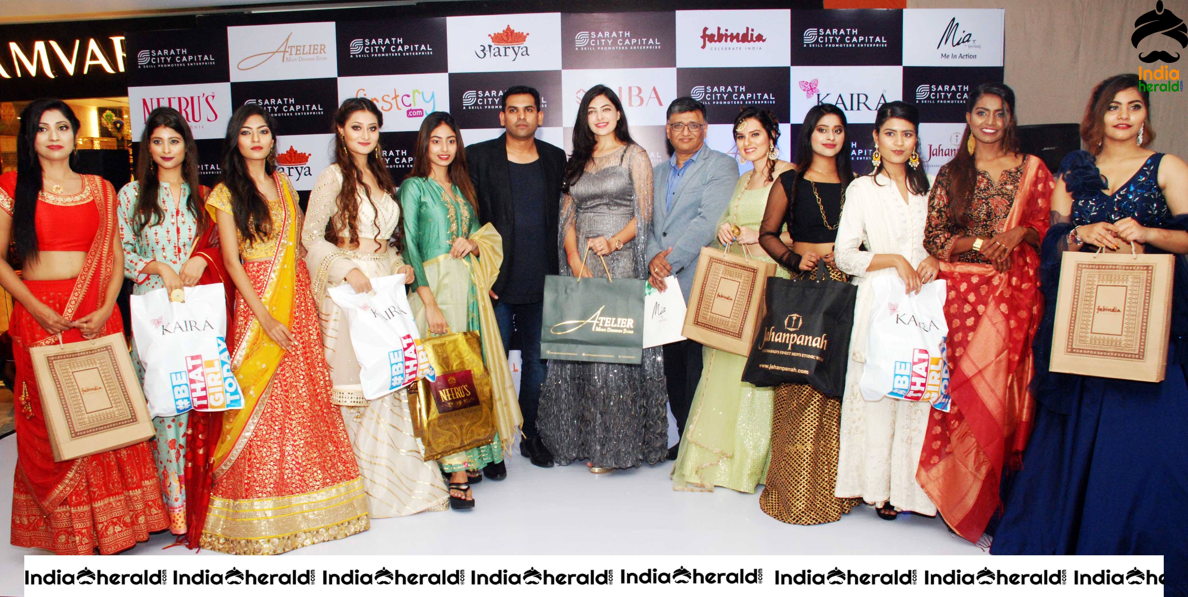 Grand Fashion Show at Sarath City Capital Mall at Kondapur Set 1