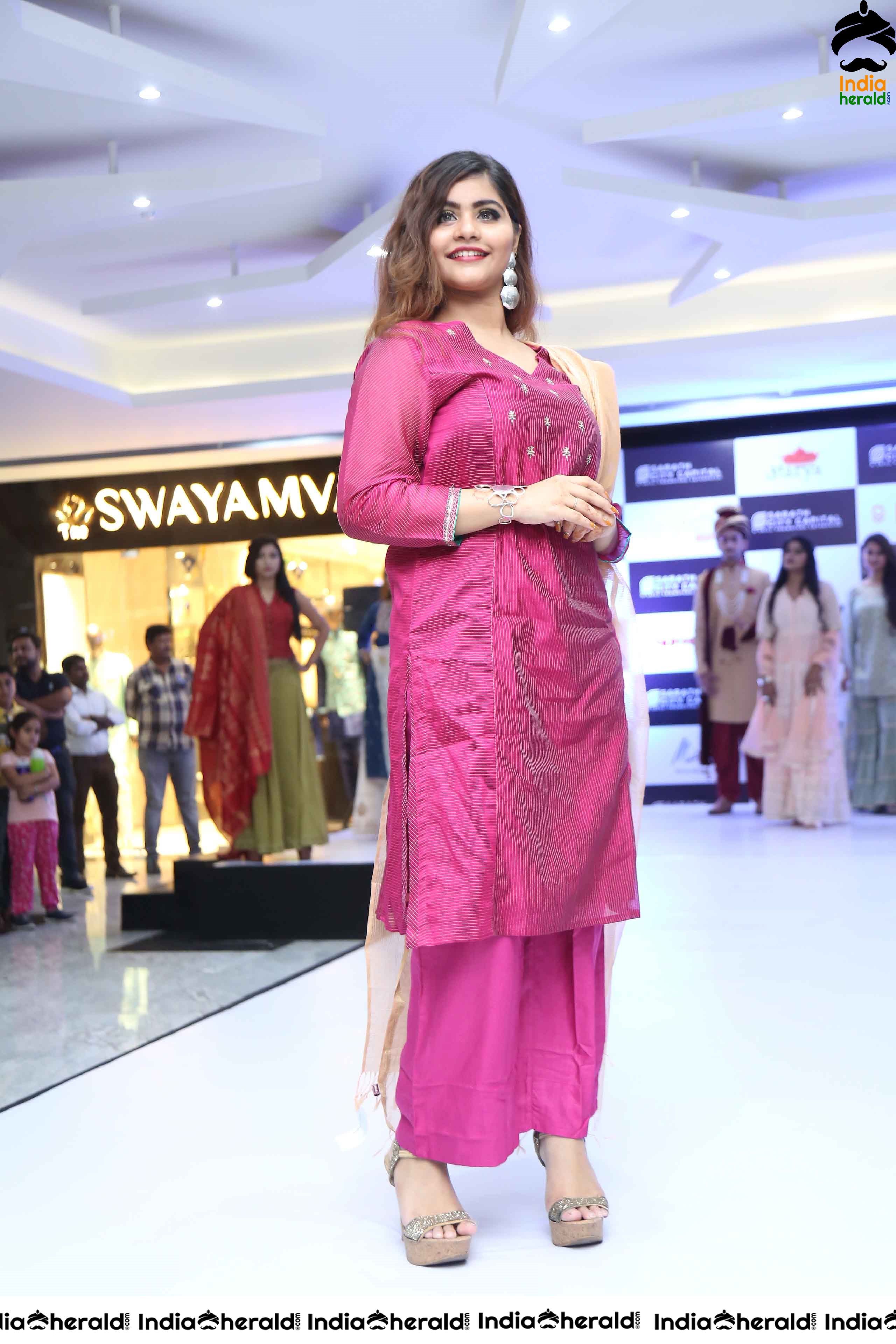 Grand Fashion Show at Sarath City Capital Mall at Kondapur Set 3