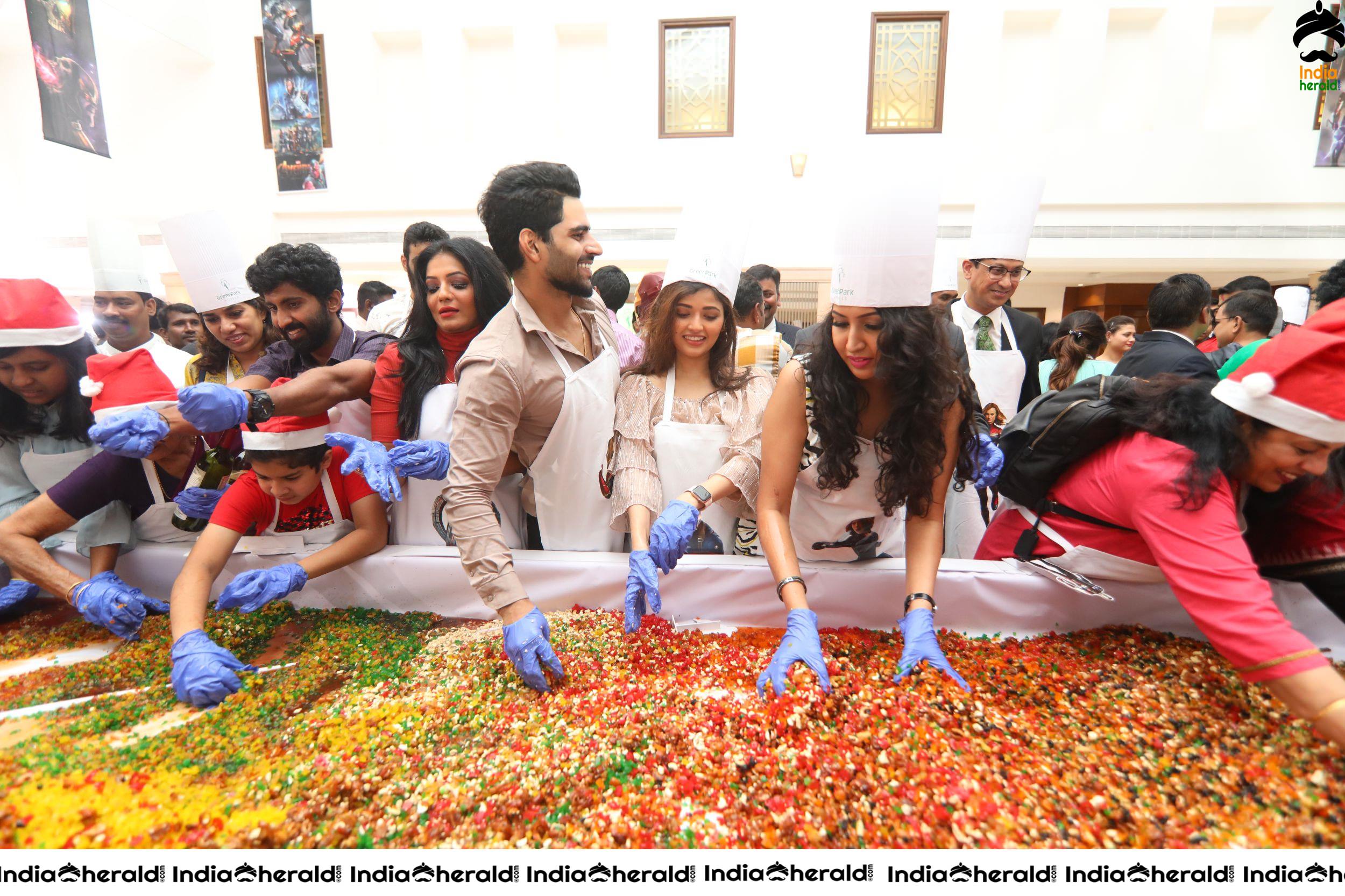 Green Park Hotel Cake mixing ceremony 2019 Event Stills Set 1