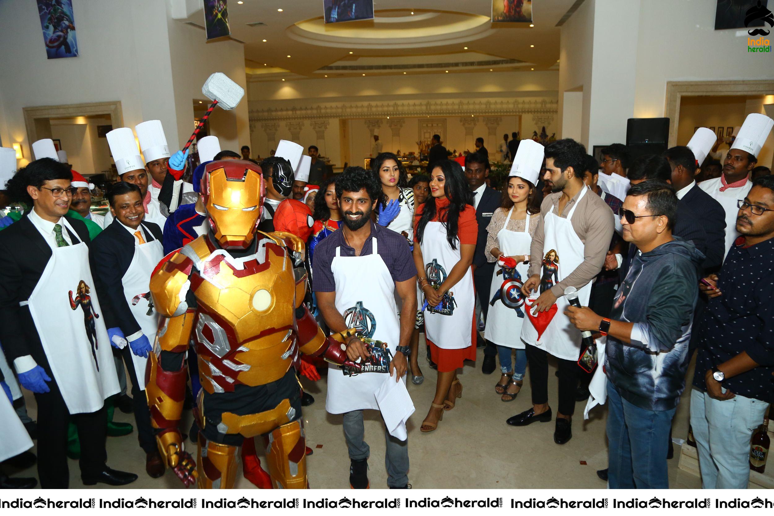 Green Park Hotel Cake mixing ceremony 2019 Event Stills Set 1