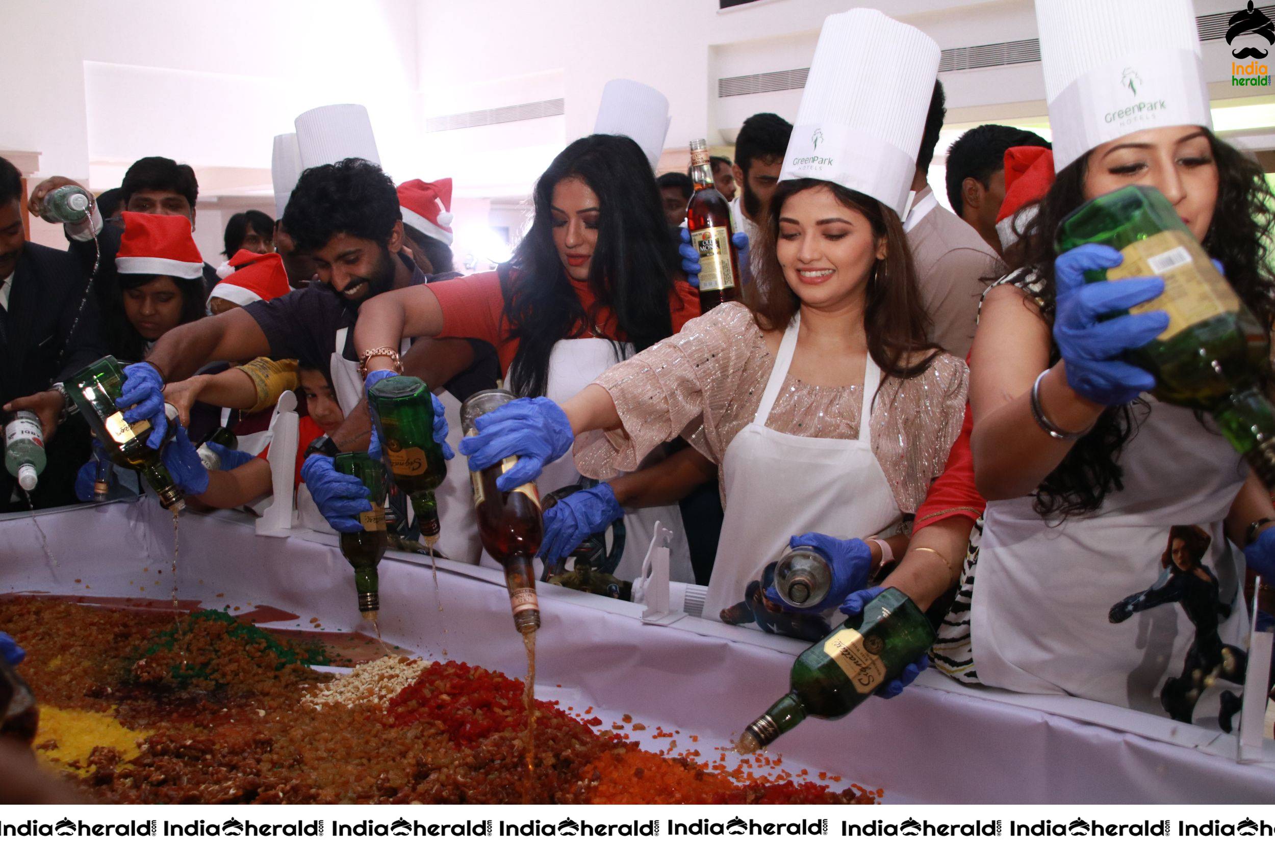 Green Park Hotel Cake mixing ceremony 2019 Event Stills Set 2