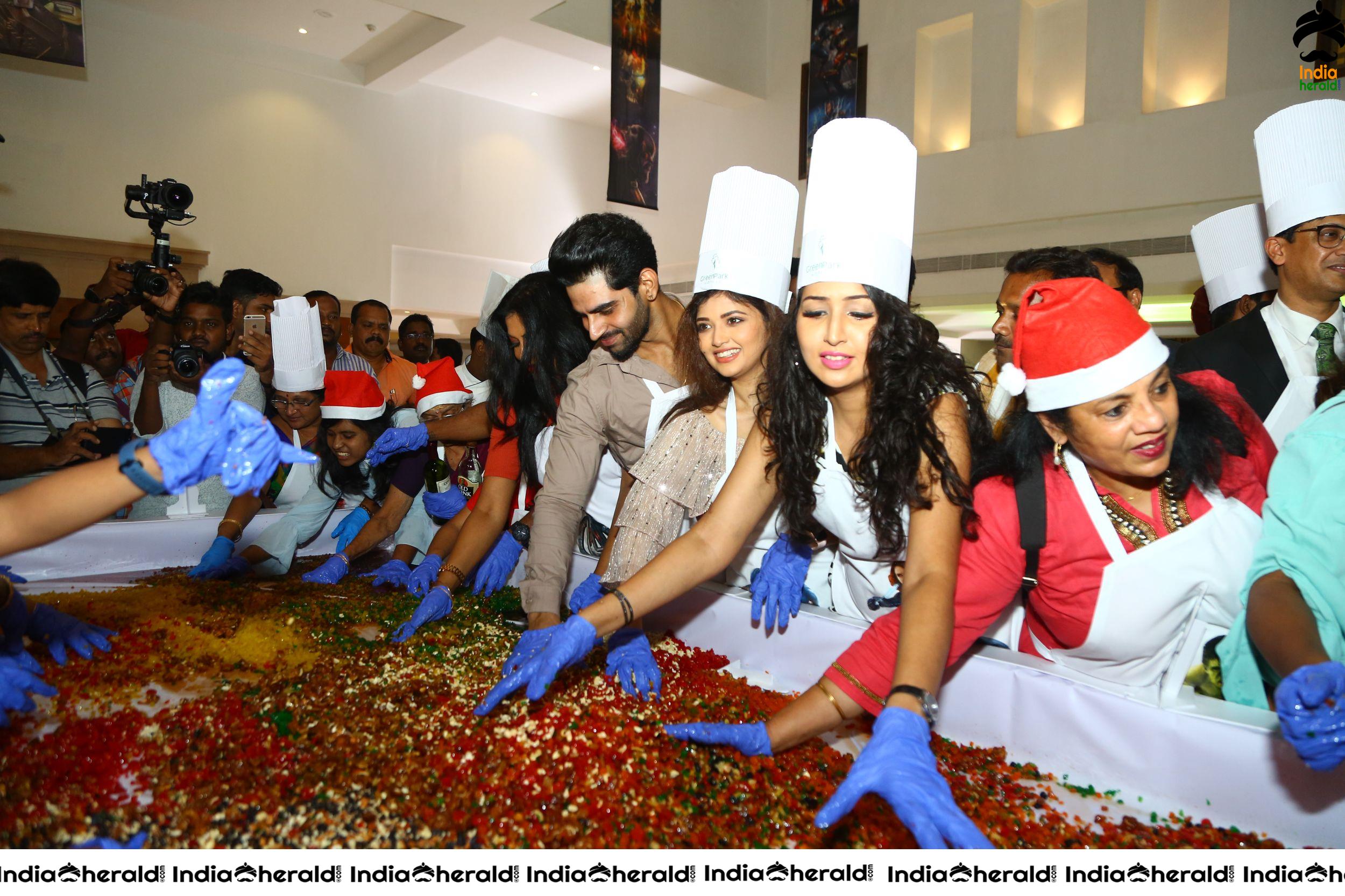 Green Park Hotel Cake mixing ceremony 2019 Event Stills Set 2