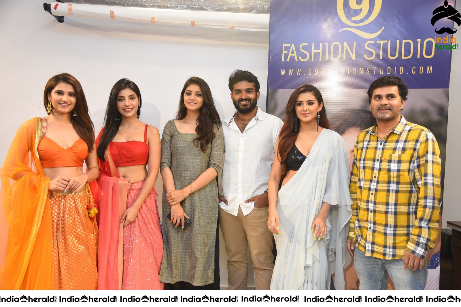Group Photos taken with Malvika Sharma and Priya Singh at the Launch Set 1
