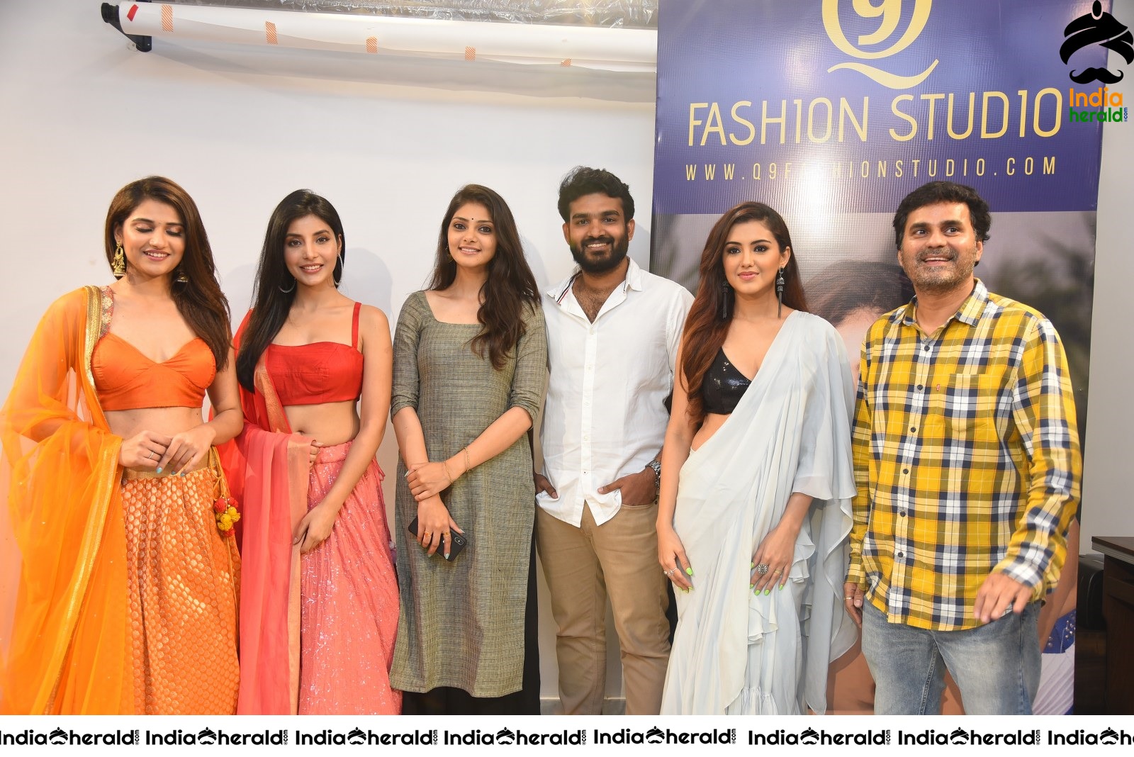 Group Photos taken with Malvika Sharma and Priya Singh at the Launch Set 1