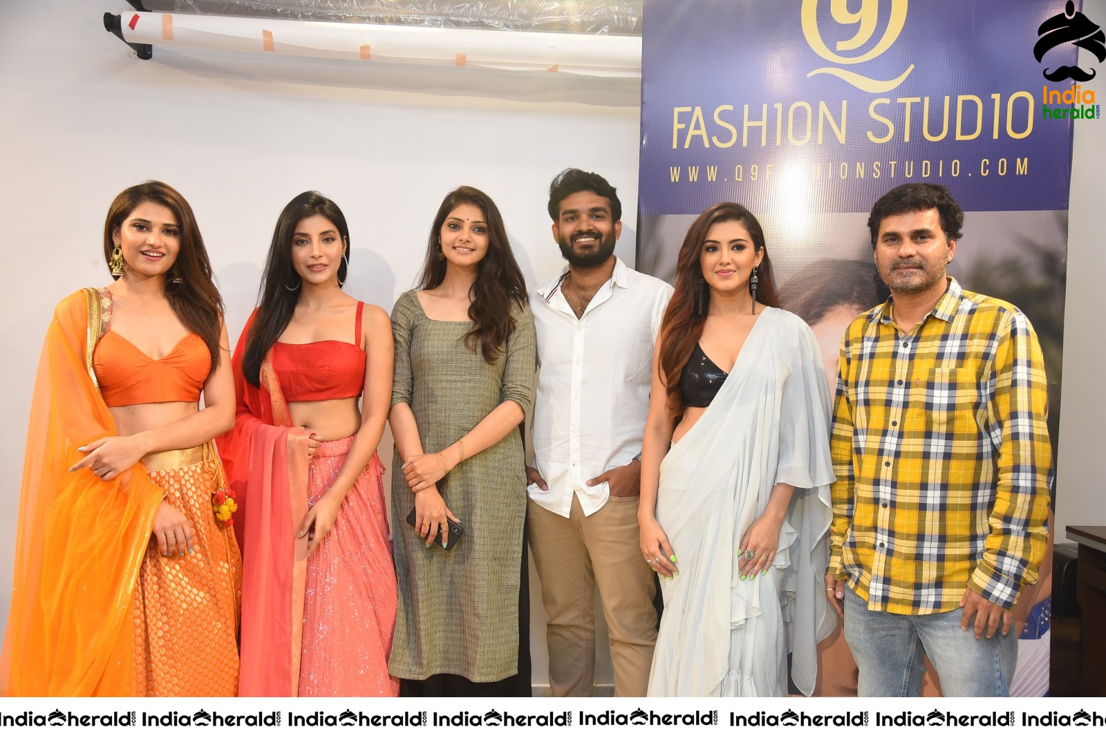 Group Photos taken with Malvika Sharma and Priya Singh at the Launch Set 1