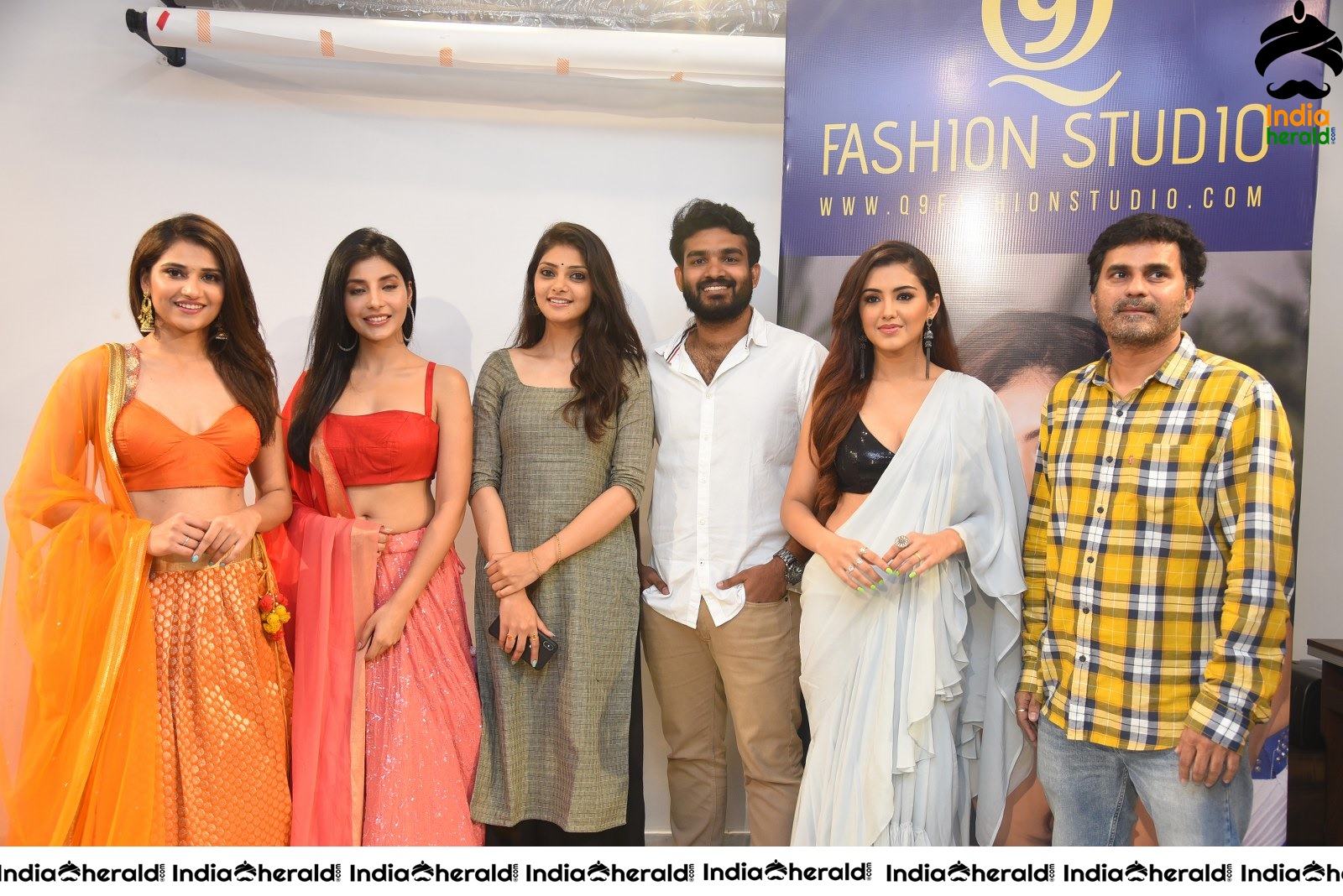 Group Photos taken with Malvika Sharma and Priya Singh at the Launch Set 2