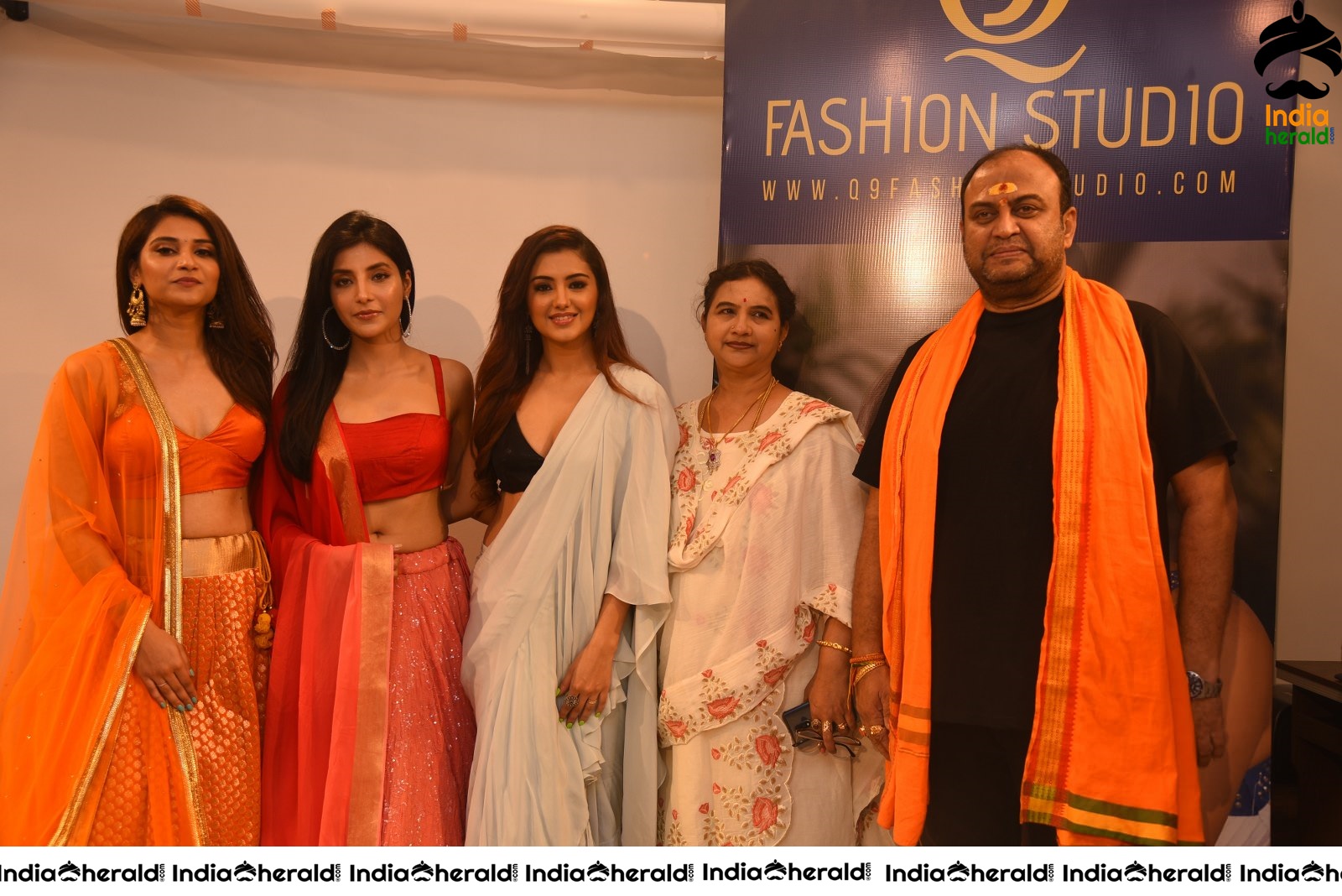 Group Photos taken with Malvika Sharma and Priya Singh at the Launch Set 2