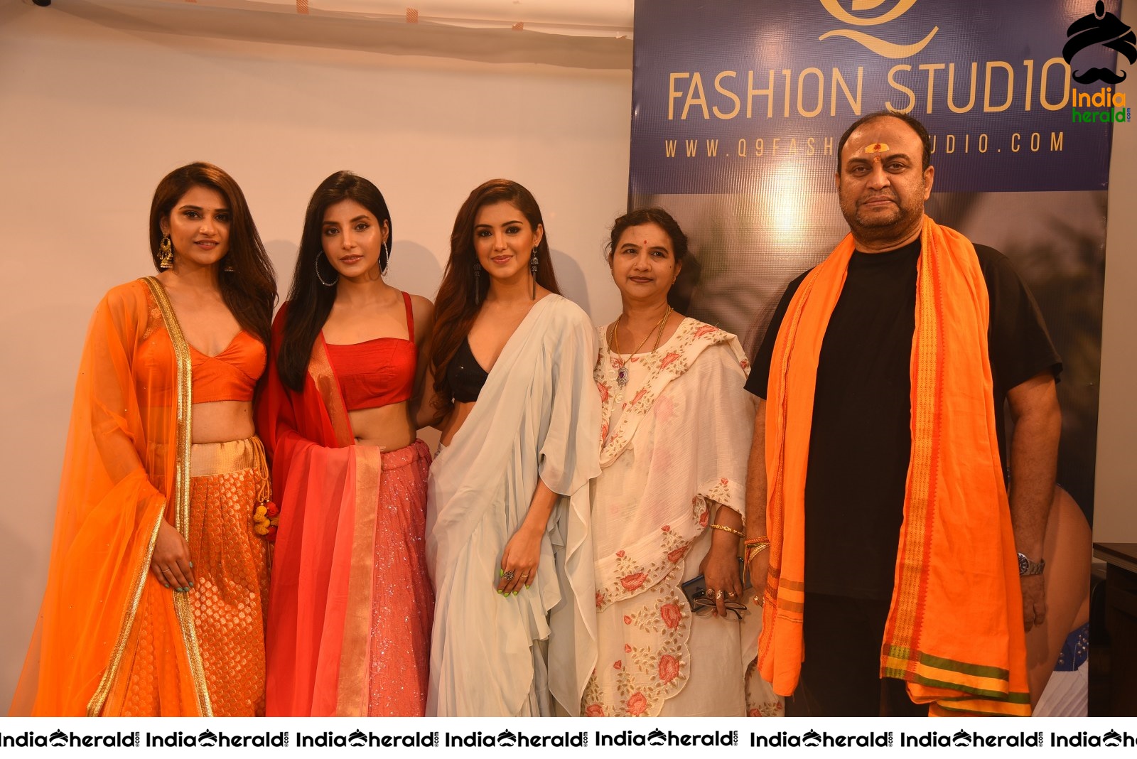 Group Photos taken with Malvika Sharma and Priya Singh at the Launch Set 2
