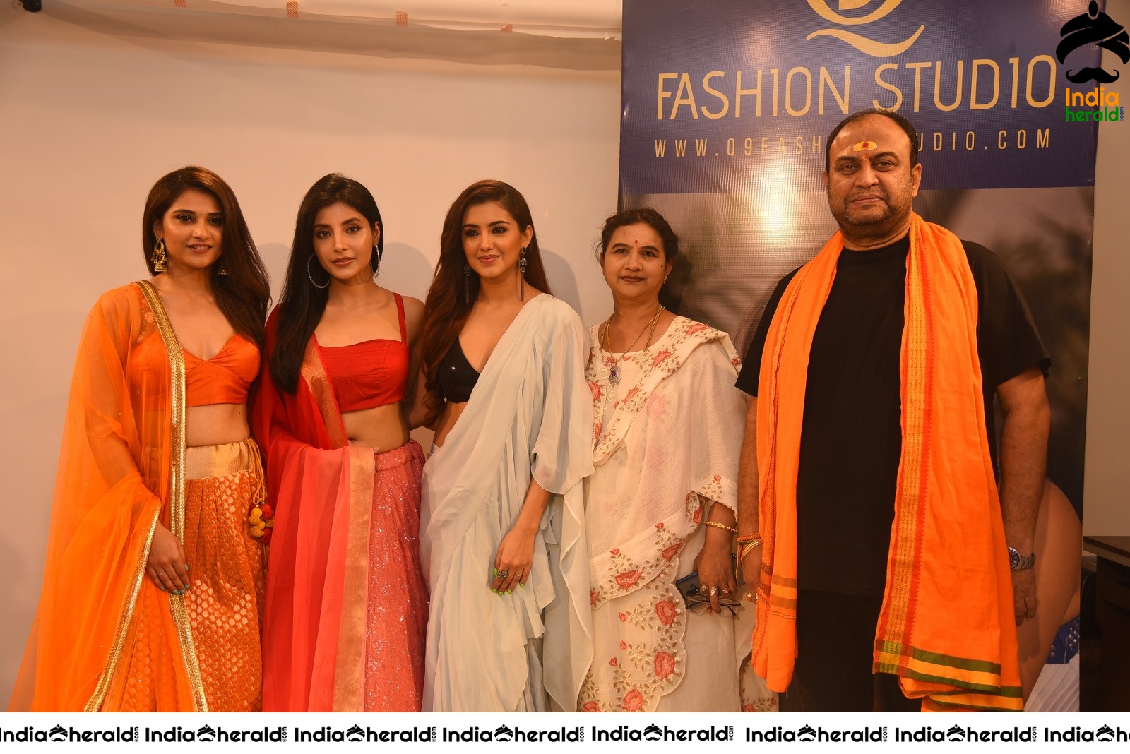 Group Photos taken with Malvika Sharma and Priya Singh at the Launch Set 2