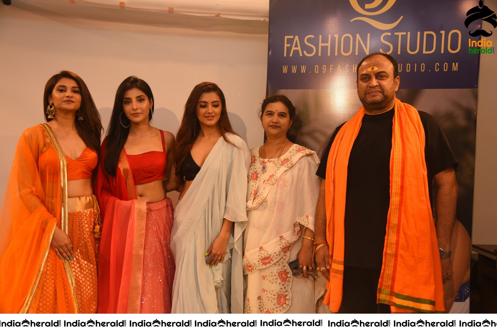 Group Photos taken with Malvika Sharma and Priya Singh at the Launch Set 2
