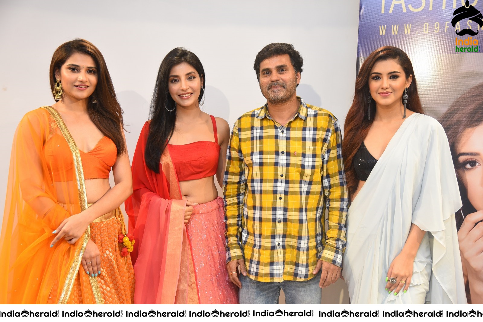 Group Photos taken with Malvika Sharma and Priya Singh at the Launch Set 2