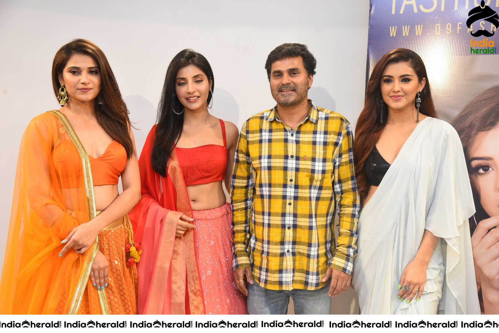 Group Photos taken with Malvika Sharma and Priya Singh at the Launch Set 2