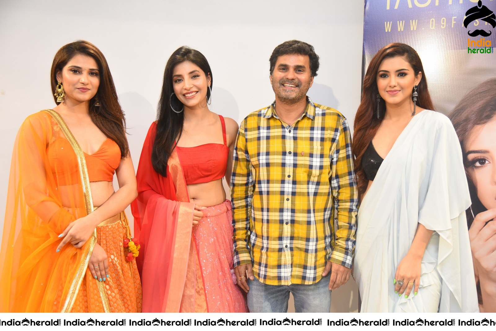 Group Photos taken with Malvika Sharma and Priya Singh at the Launch Set 2