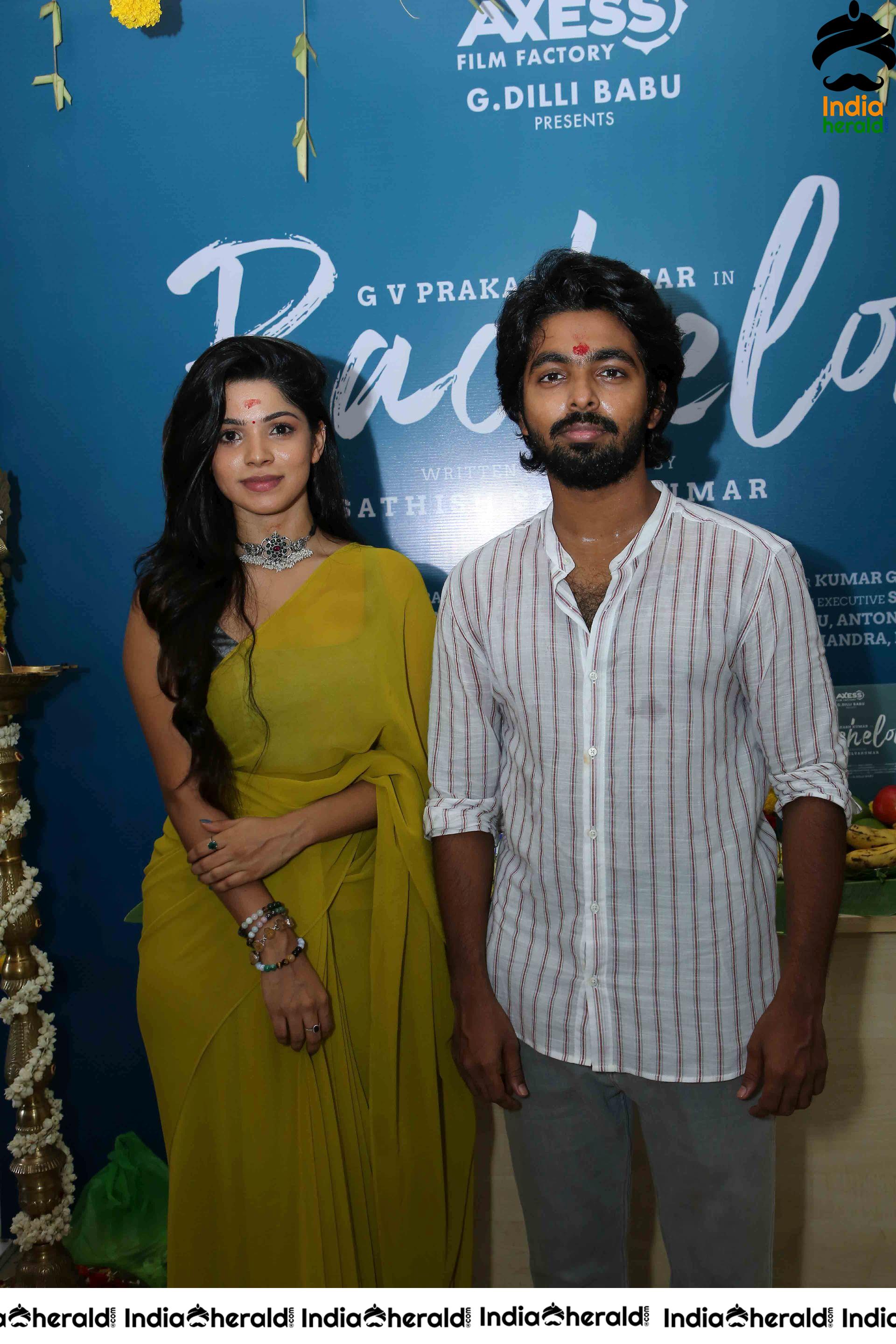 GV Prakash In Bachelor Movie Launched With A formal pooja