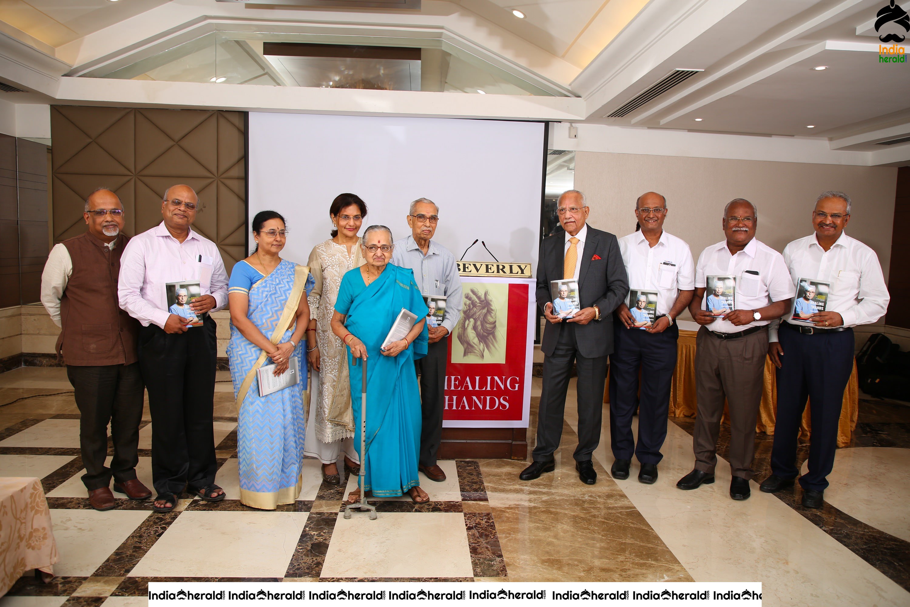 Healing Hands Book Launched by Professor R Venkataswami