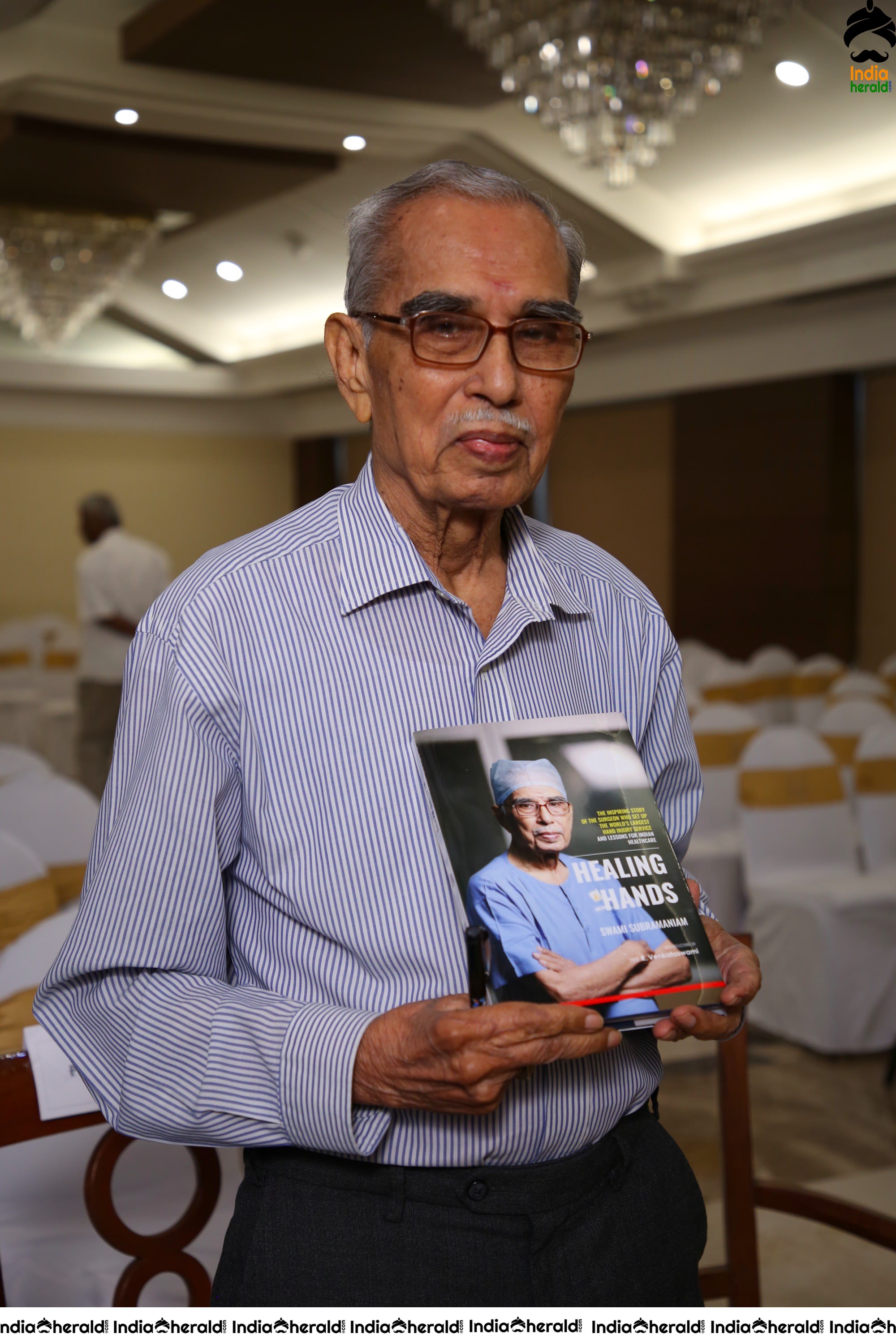 Healing Hands Book Launched by Professor R Venkataswami