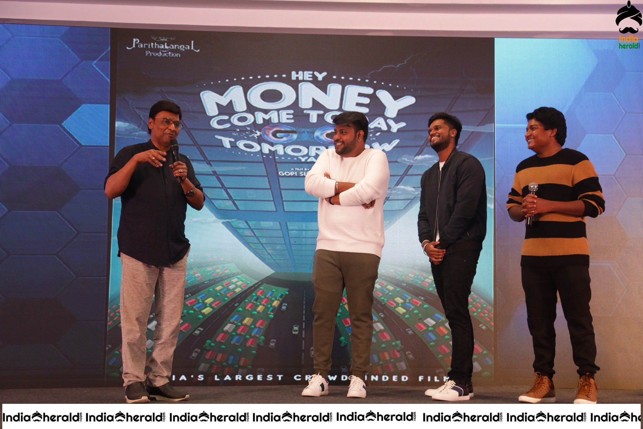 Hey Money Come Today Go Tomorrow Ya Movie Title Launch Event Stills Set 1