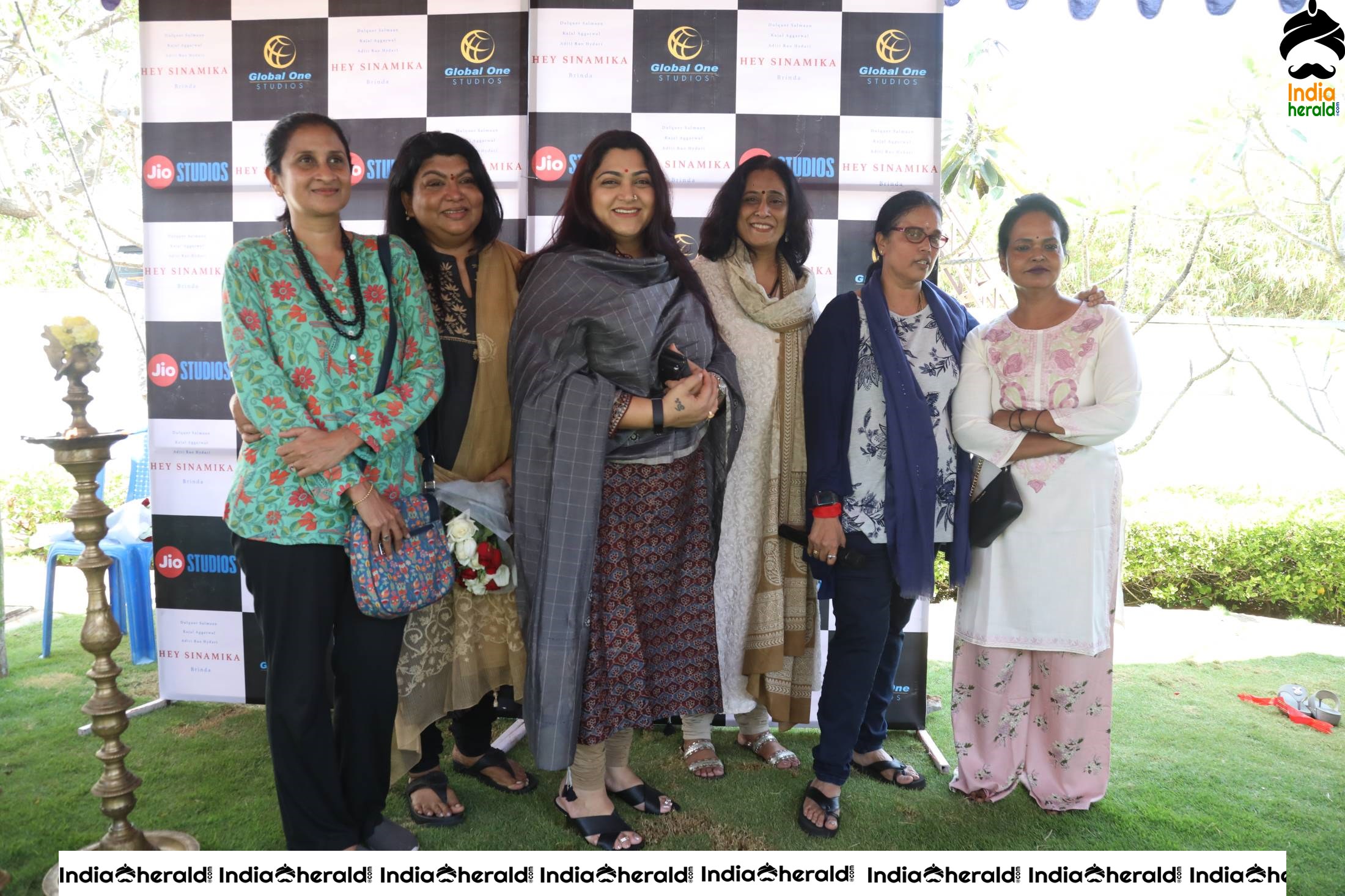 Hey Sinamika Movie Launch Stills Set 6