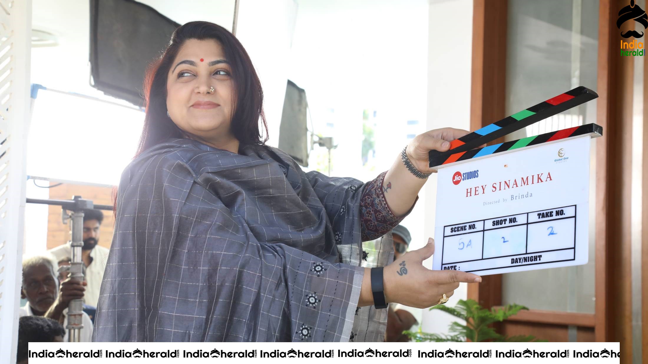 Hey Sinamika Movie Launch Stills Set 6