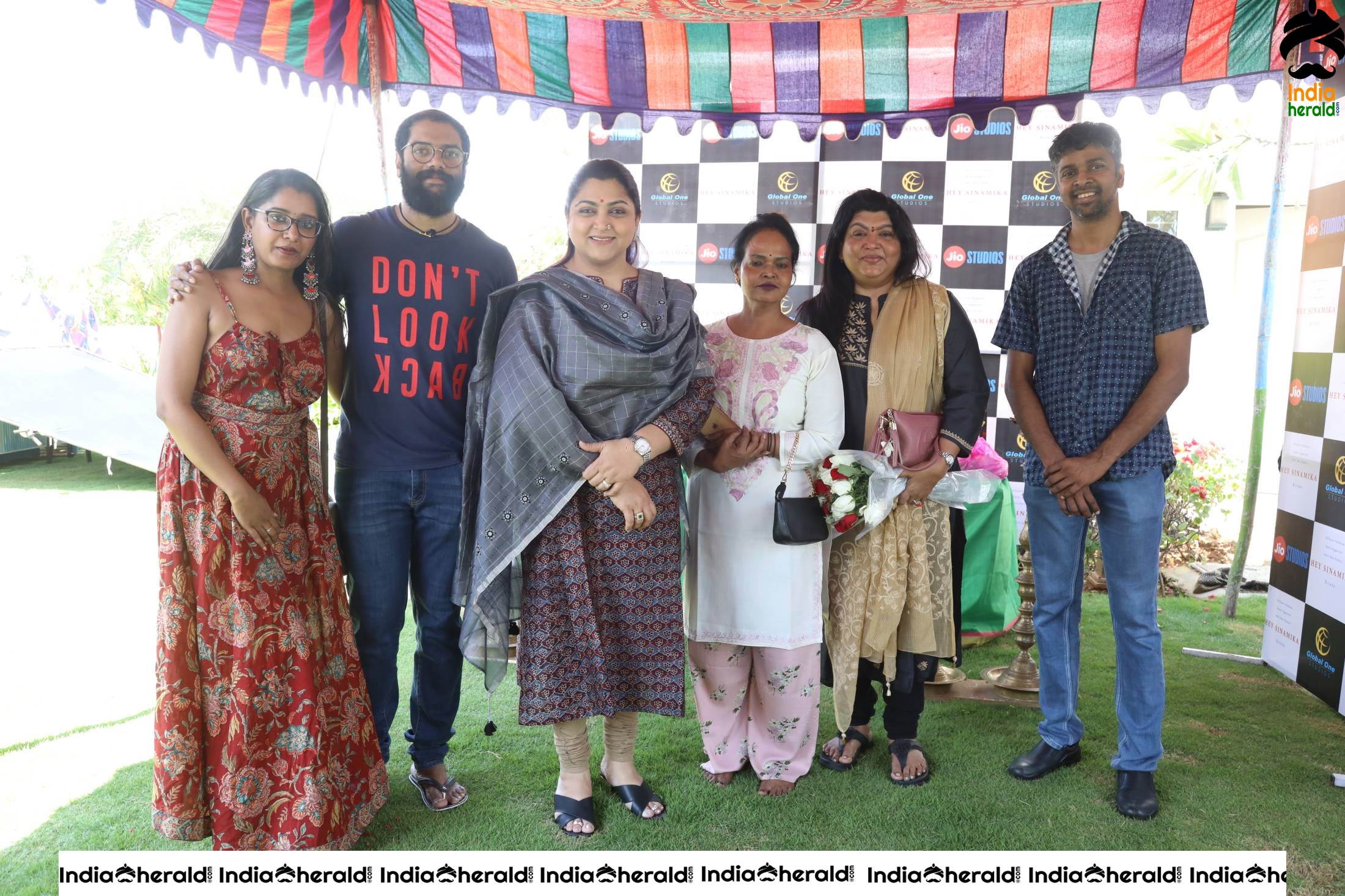 Hey Sinamika Movie Launch Stills Set 6