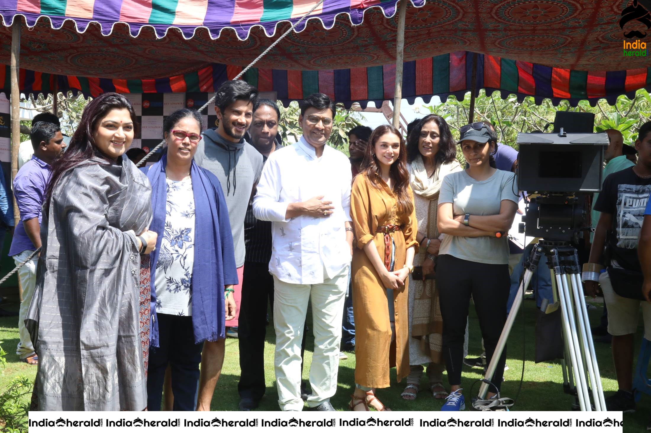 Hey Sinamika Movie Launch Stills Set 6