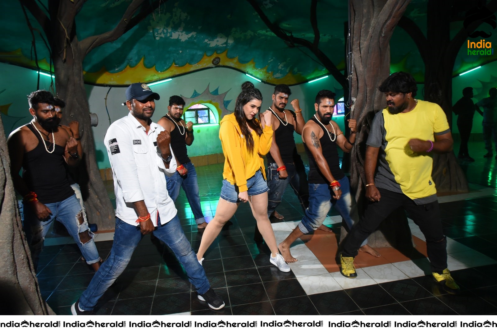 Hi 5 Movie Shooting Coverage Press Meet Set 2