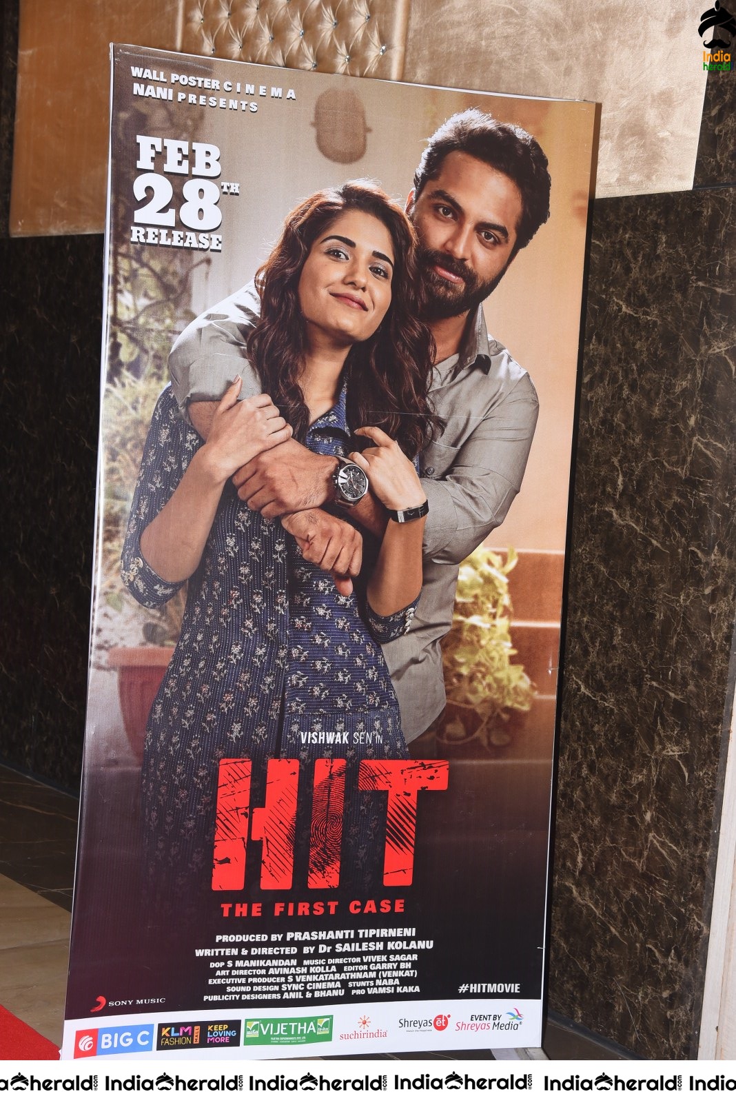 HIT Movie Pre Release Event Stills Set 4