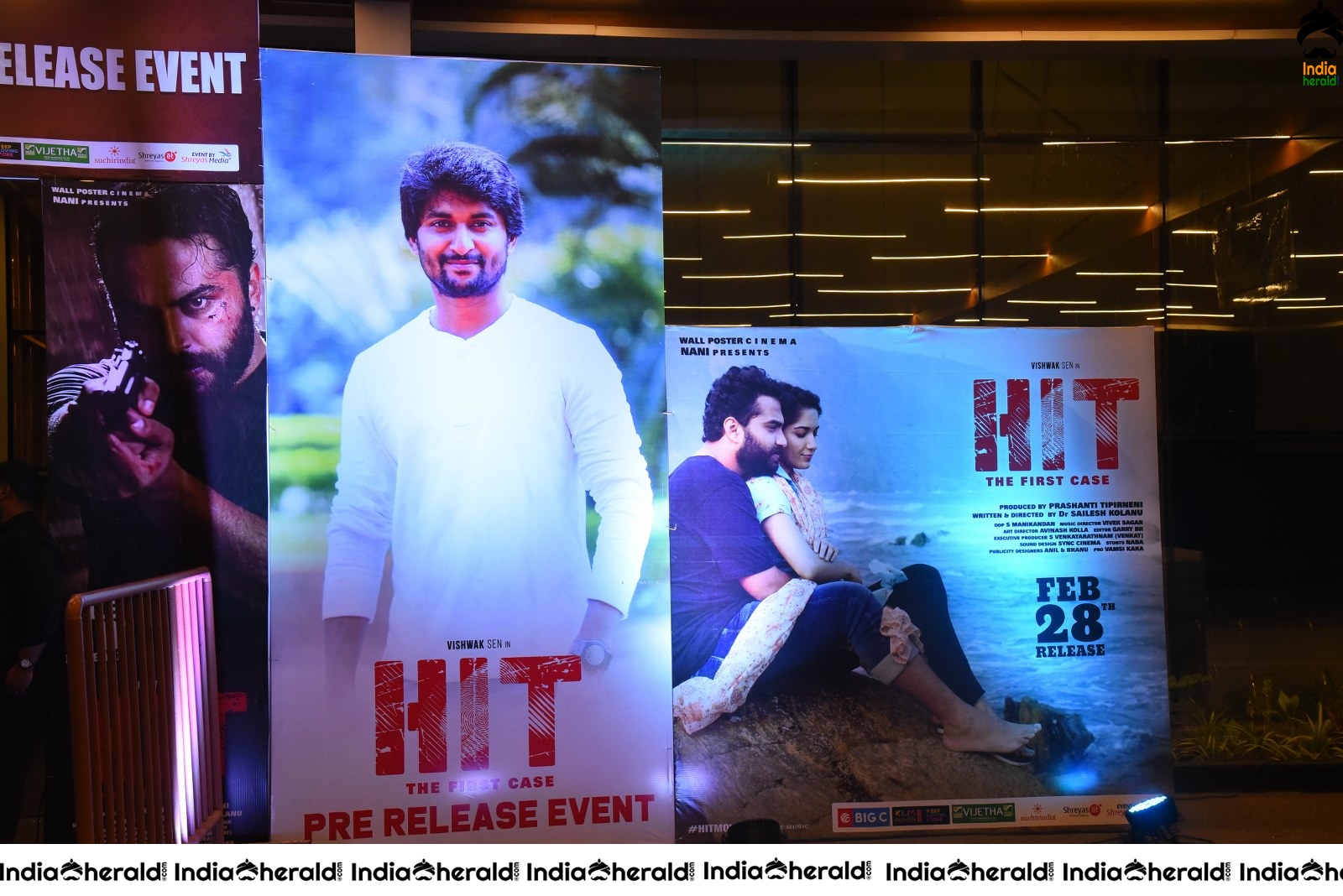 HIT Movie Pre Release Event Stills Set 4