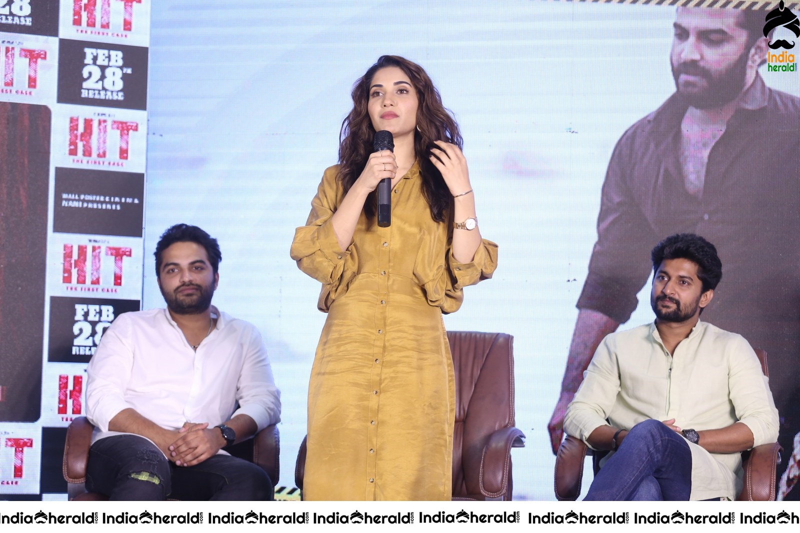 HIT Movie Team Press Meet Photos Set 1