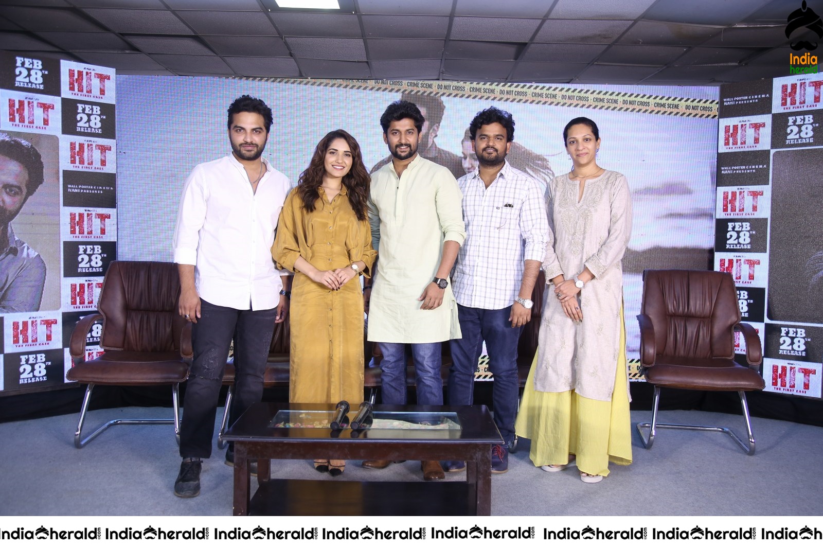 HIT Movie Team Press Meet Photos Set 1