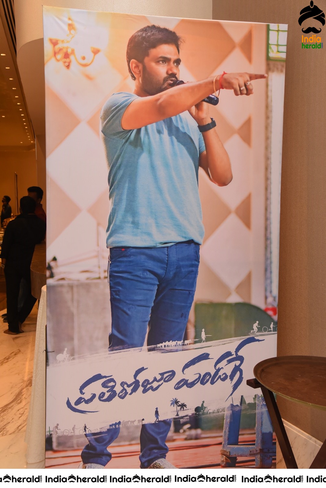 Hoardings placed at Prati Roju Panduga Event