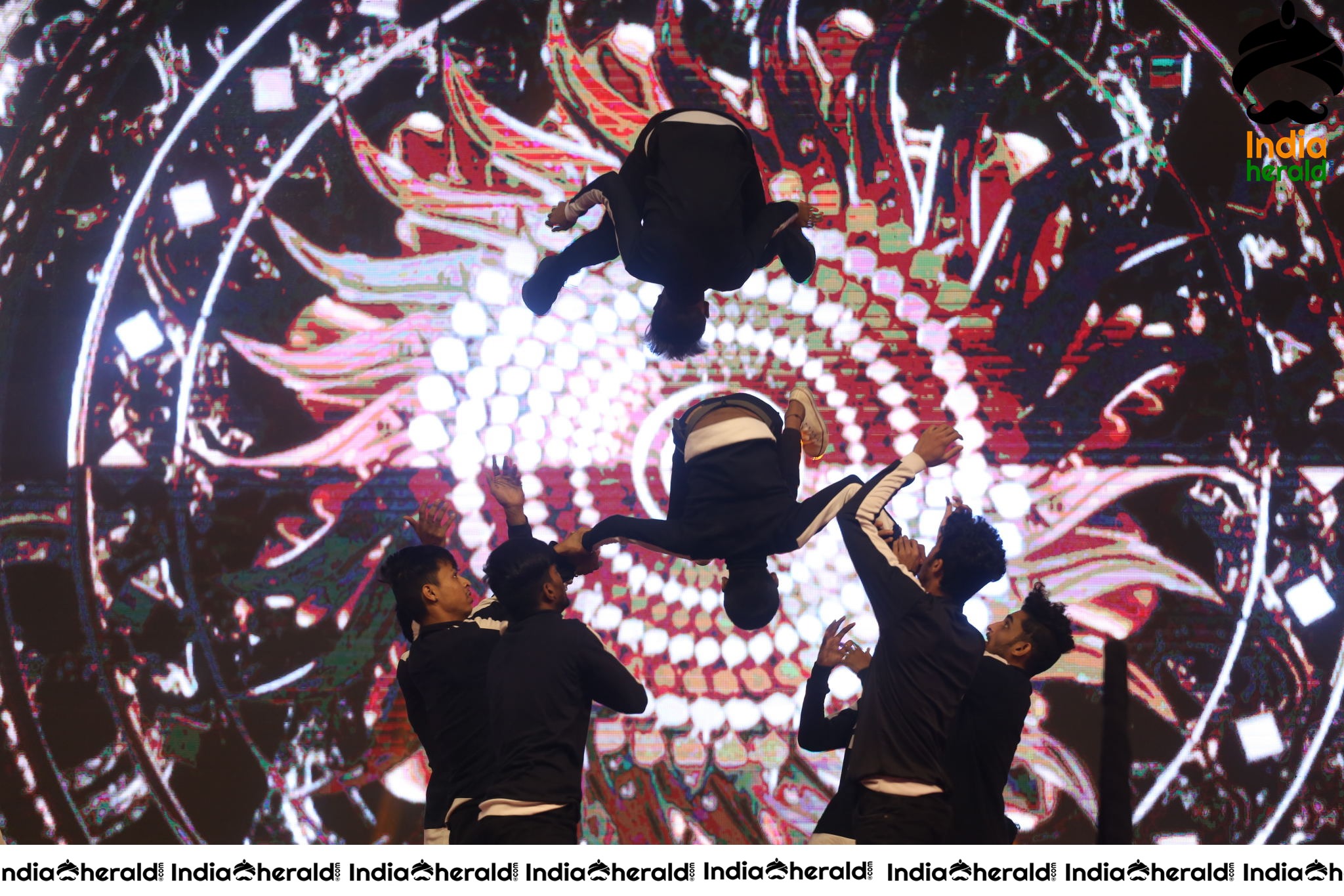 Hot Dance Performance At Sye Raa Pre Release Event Set 1