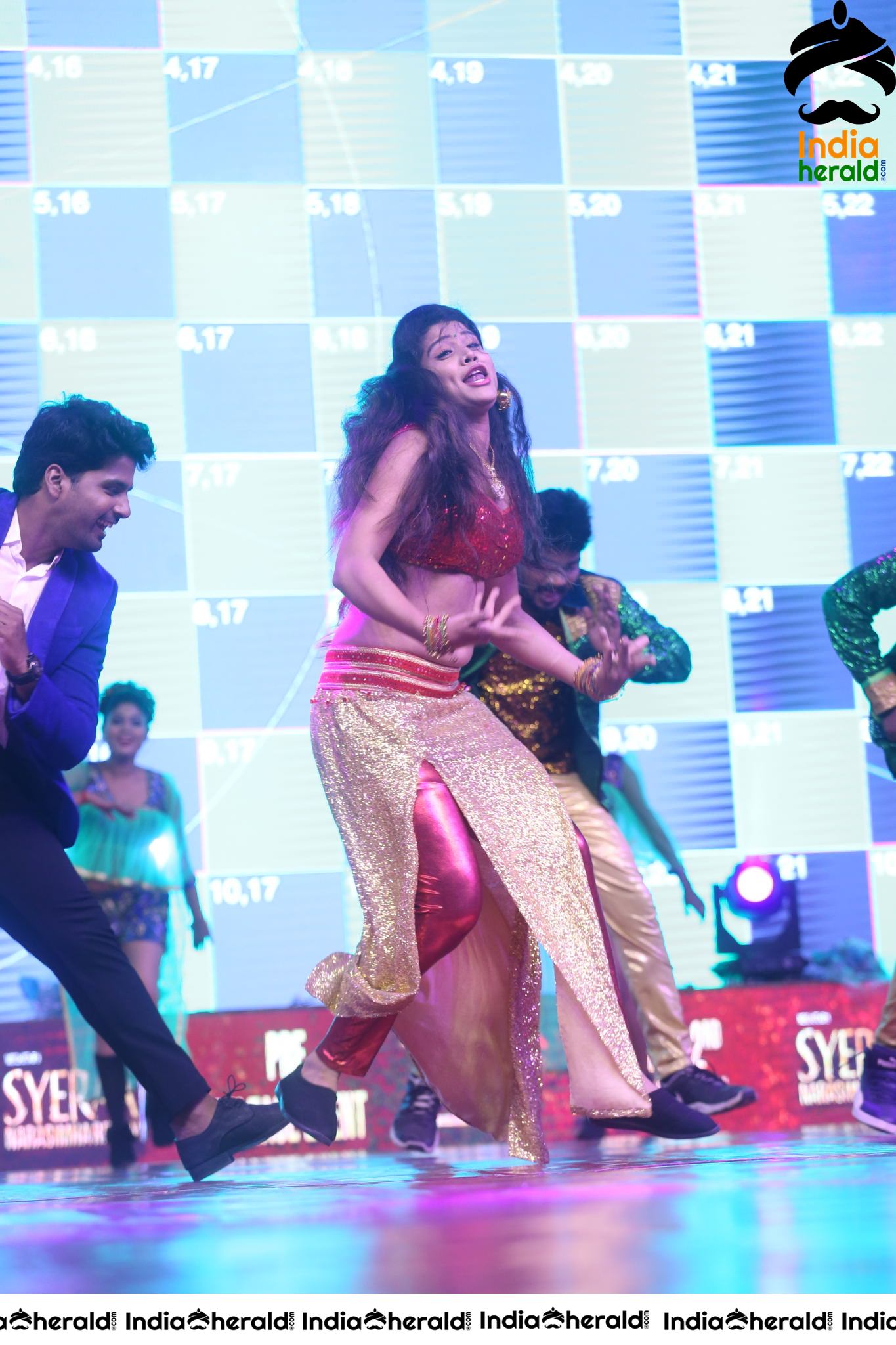 Hot Dance Performance At Sye Raa Pre Release Event Set 1