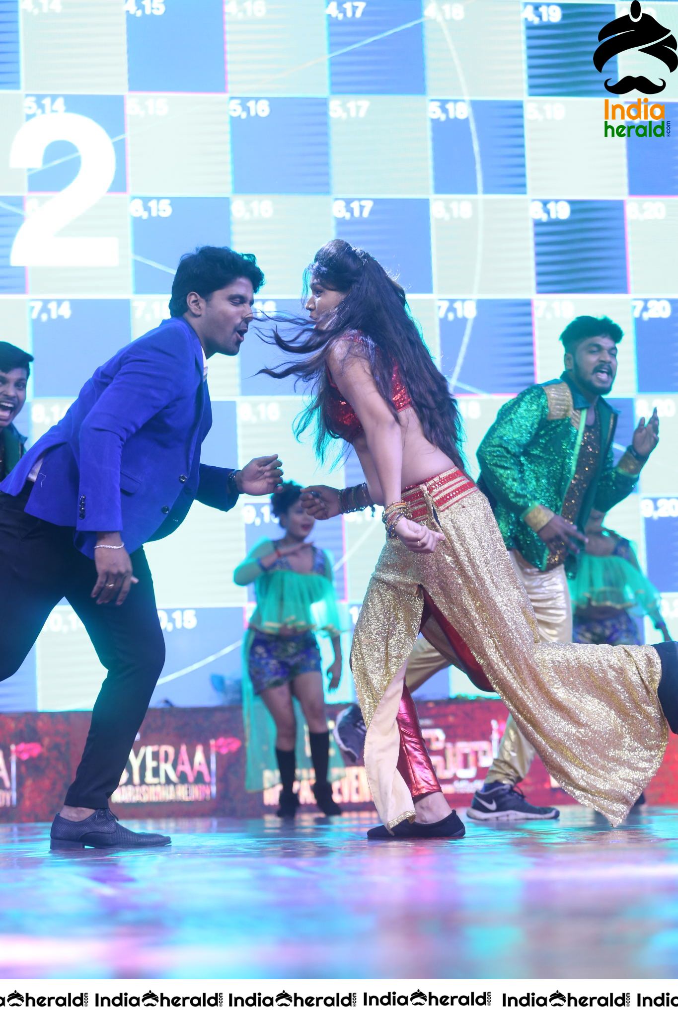 Hot Dance Performance At Sye Raa Pre Release Event Set 1
