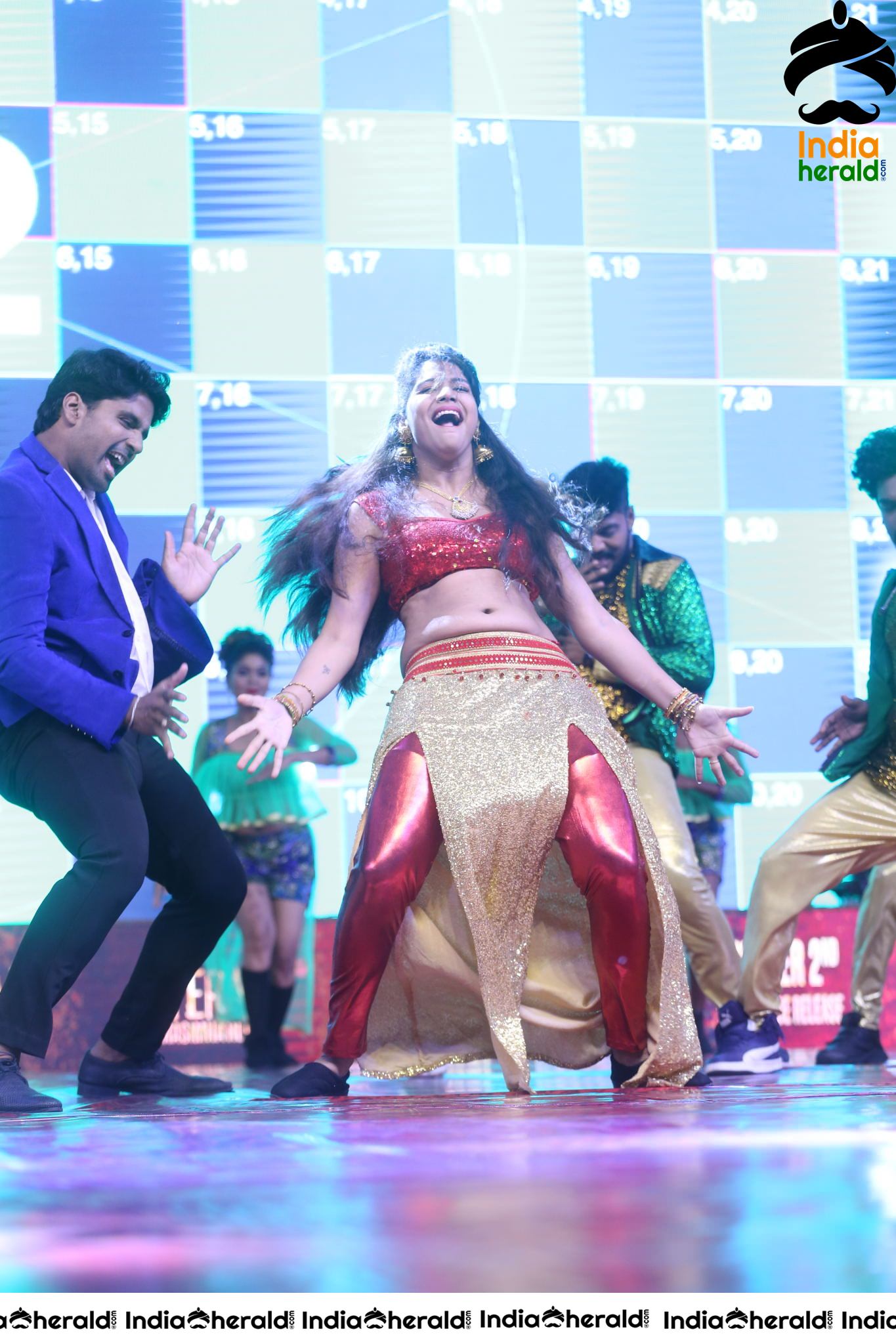 Hot Dance Performance At Sye Raa Pre Release Event Set 1