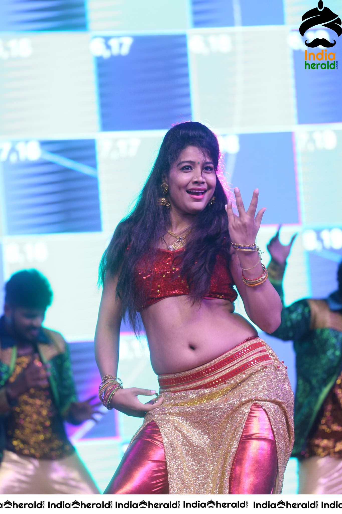 Hot Dance Performance At Sye Raa Pre Release Event Set 2