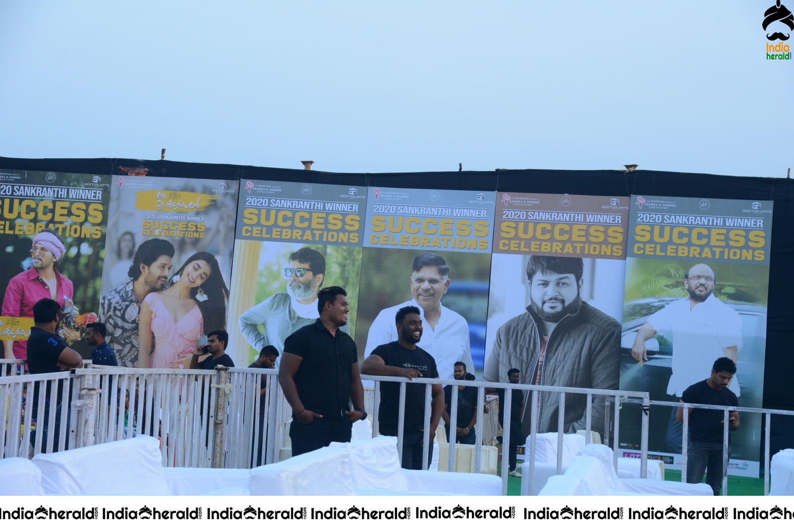 Huge Crowd Gathered at Ala Vaikuntapuramlo Movie Success Celebrations Set 1
