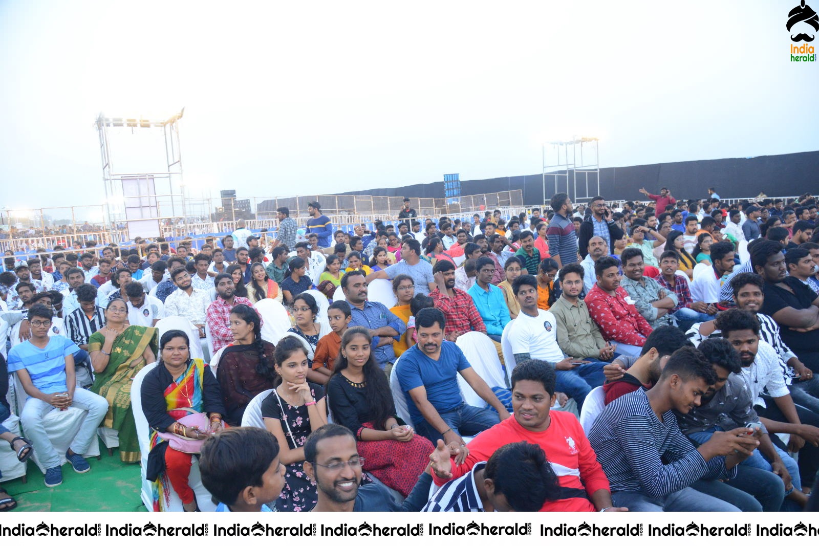 Huge Crowd Gathered at Ala Vaikuntapuramlo Movie Success Celebrations Set 2