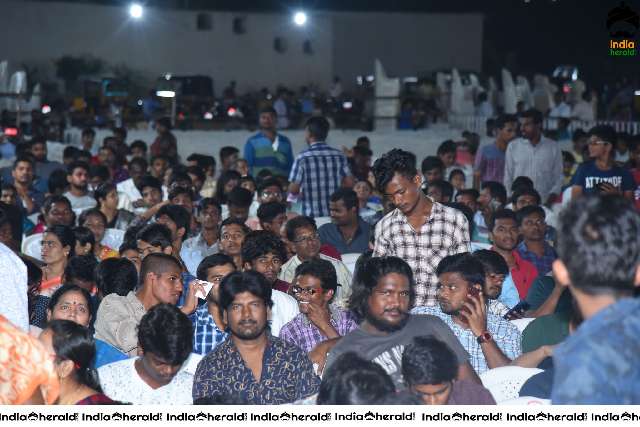 Huge Crowd Gathered at Tenali Ramakrishna BA BL Pre Release Event Set 1