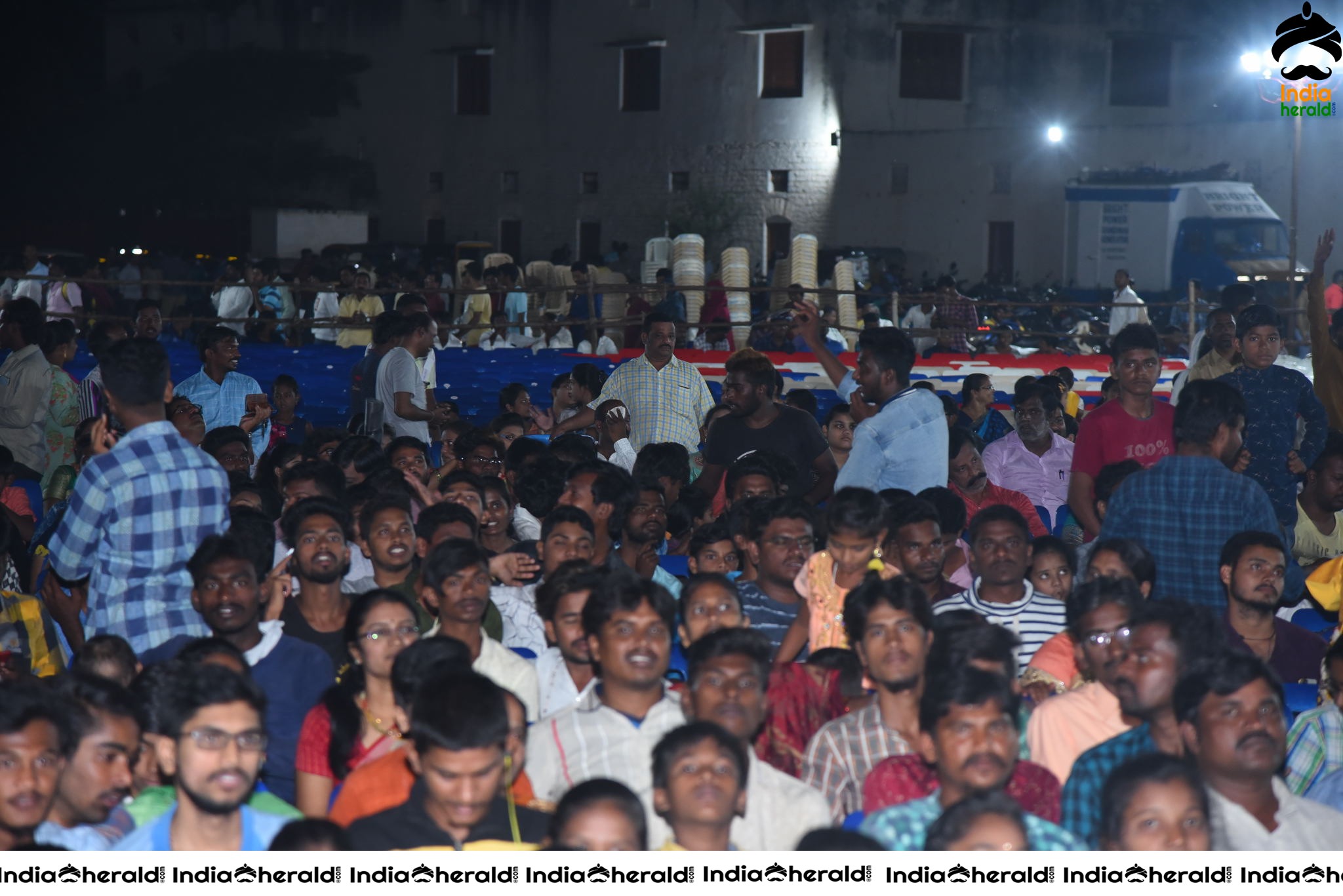 Huge Crowd Gathered at Tenali Ramakrishna BA BL Pre Release Event Set 1