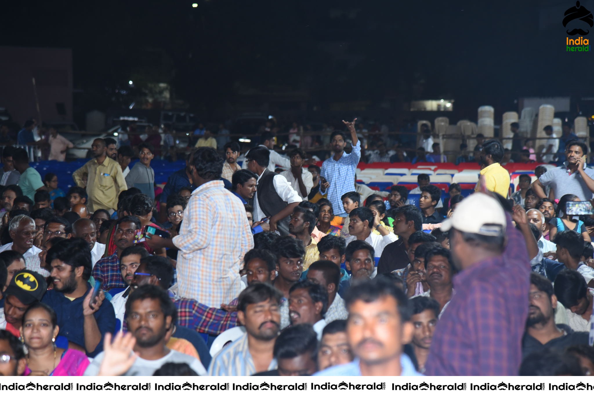 Huge Crowd Gathered at Tenali Ramakrishna BA BL Pre Release Event Set 1