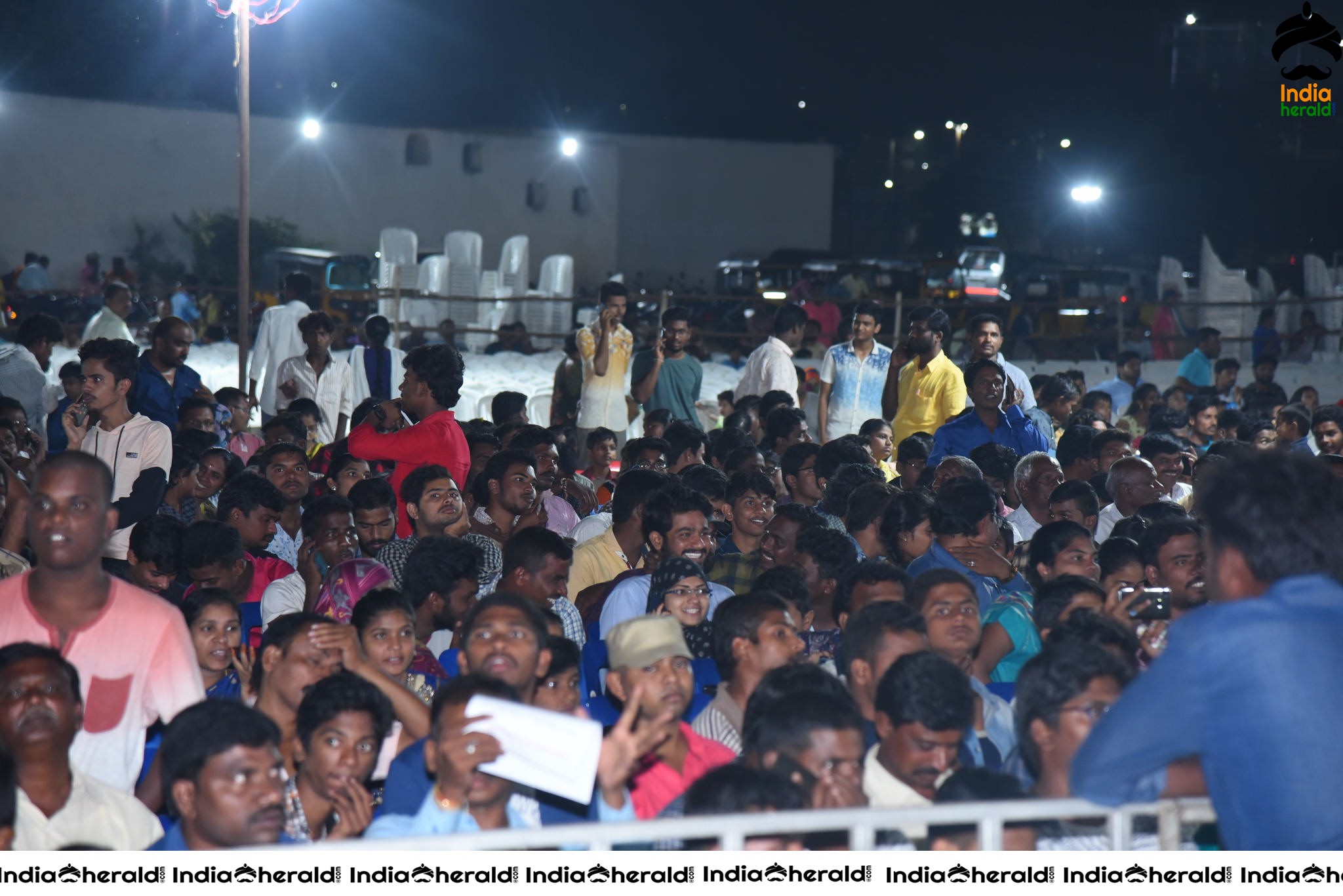 Huge Crowd Gathered at Tenali Ramakrishna BA BL Pre Release Event Set 1