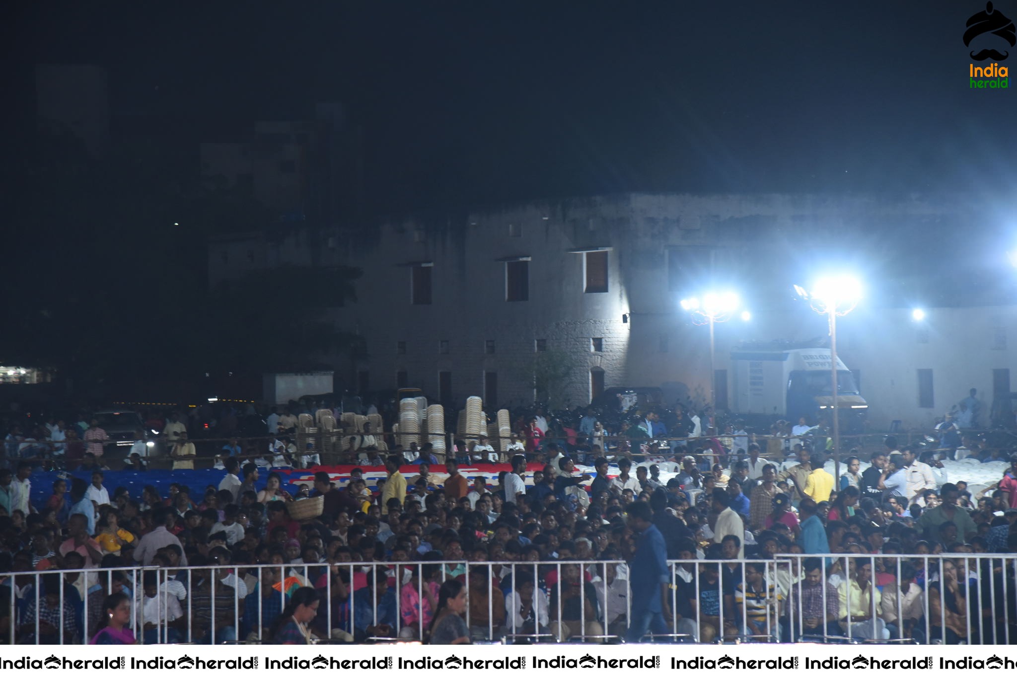 Huge Crowd Gathered at Tenali Ramakrishna BA BL Pre Release Event Set 2