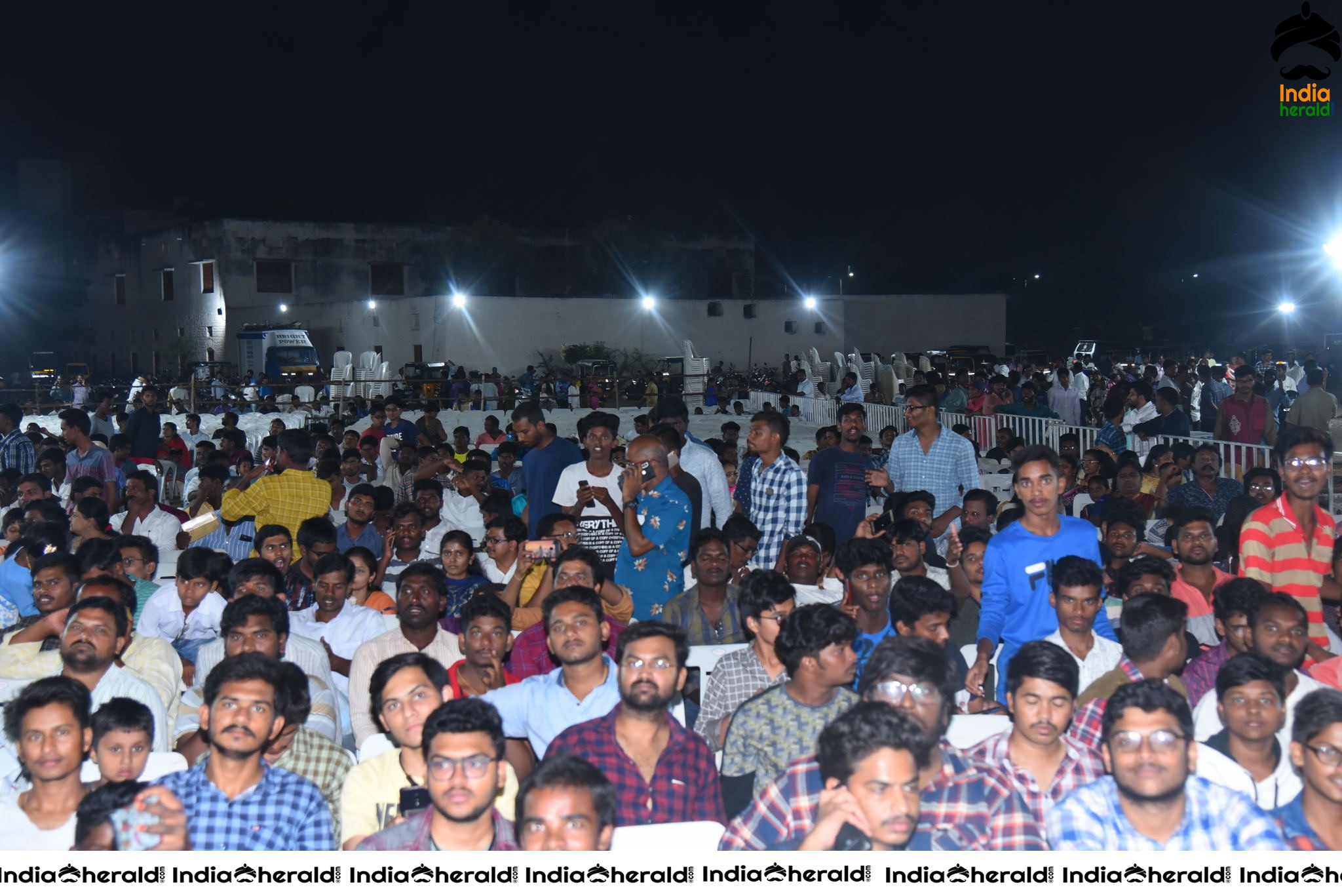 Huge Crowd Gathered at Tenali Ramakrishna BA BL Pre Release Event Set 2