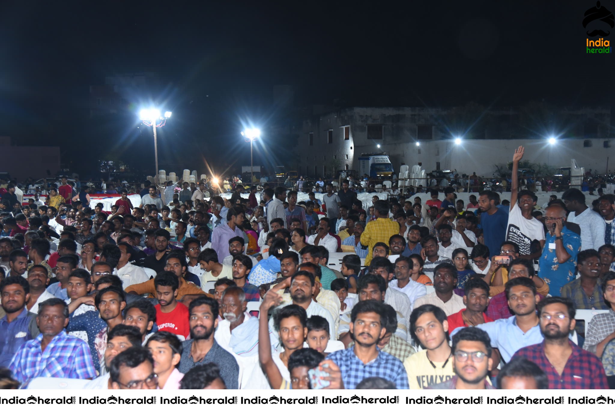 Huge Crowd Gathered at Tenali Ramakrishna BA BL Pre Release Event Set 2