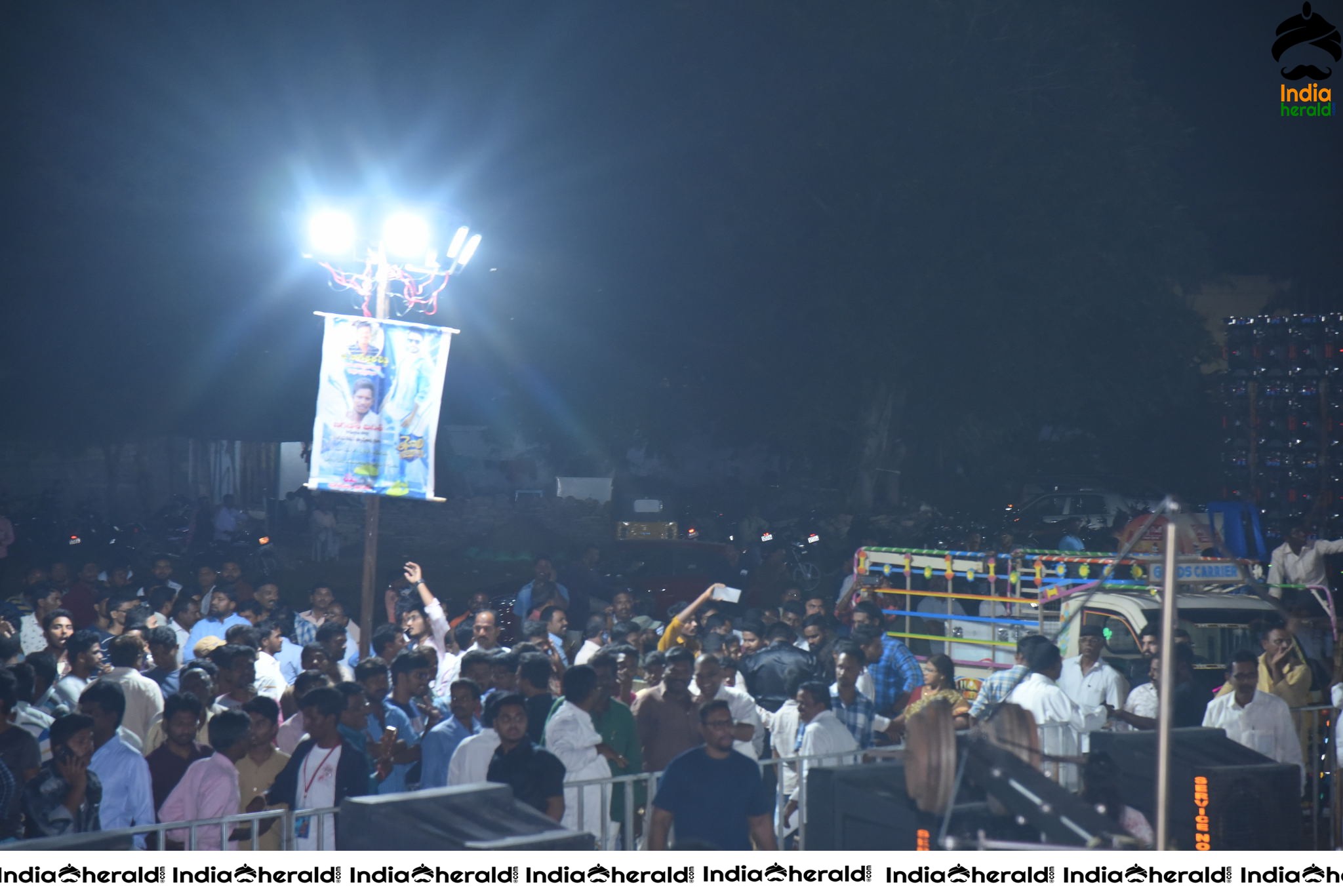 Huge Crowd Gathered at Tenali Ramakrishna BA BL Pre Release Event Set 2