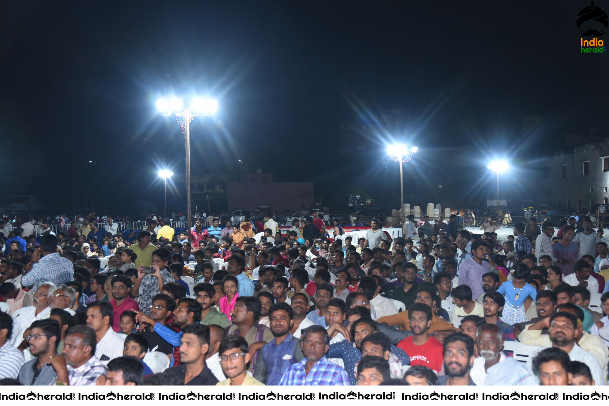 Huge Crowd Gathered at Tenali Ramakrishna BA BL Pre Release Event Set 2