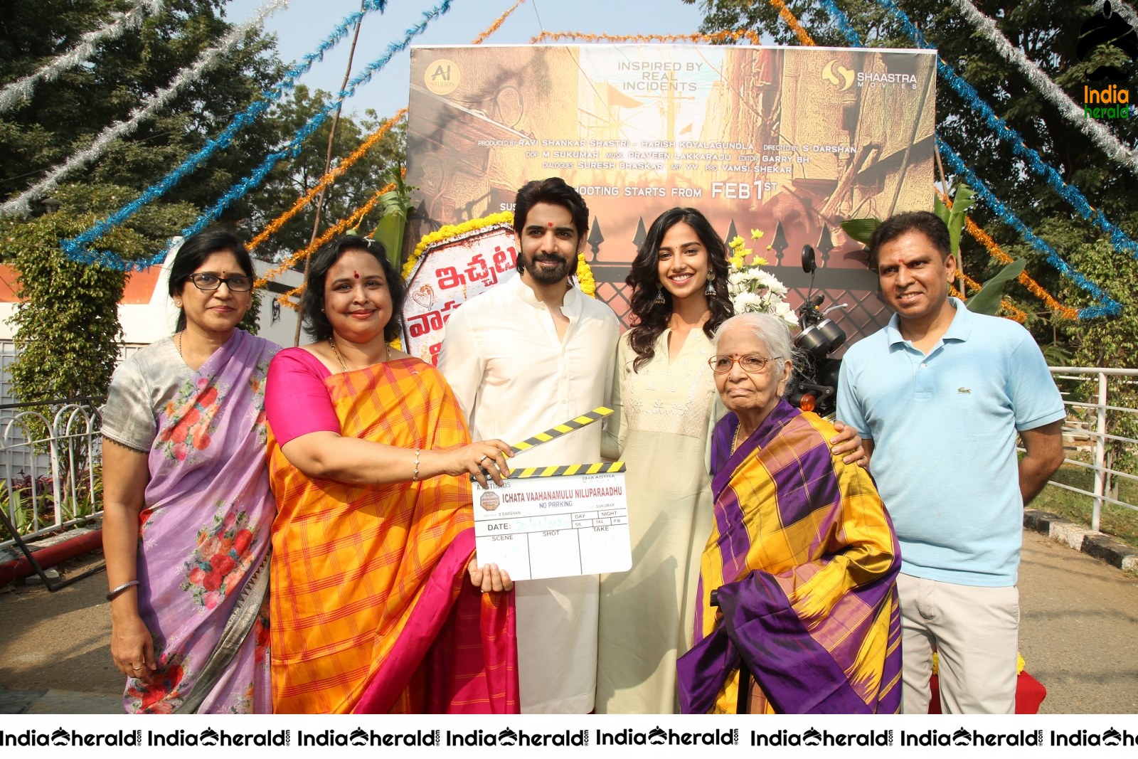 Ichata Vahanamulu Niluparadu Movie Opening Stills Set 3